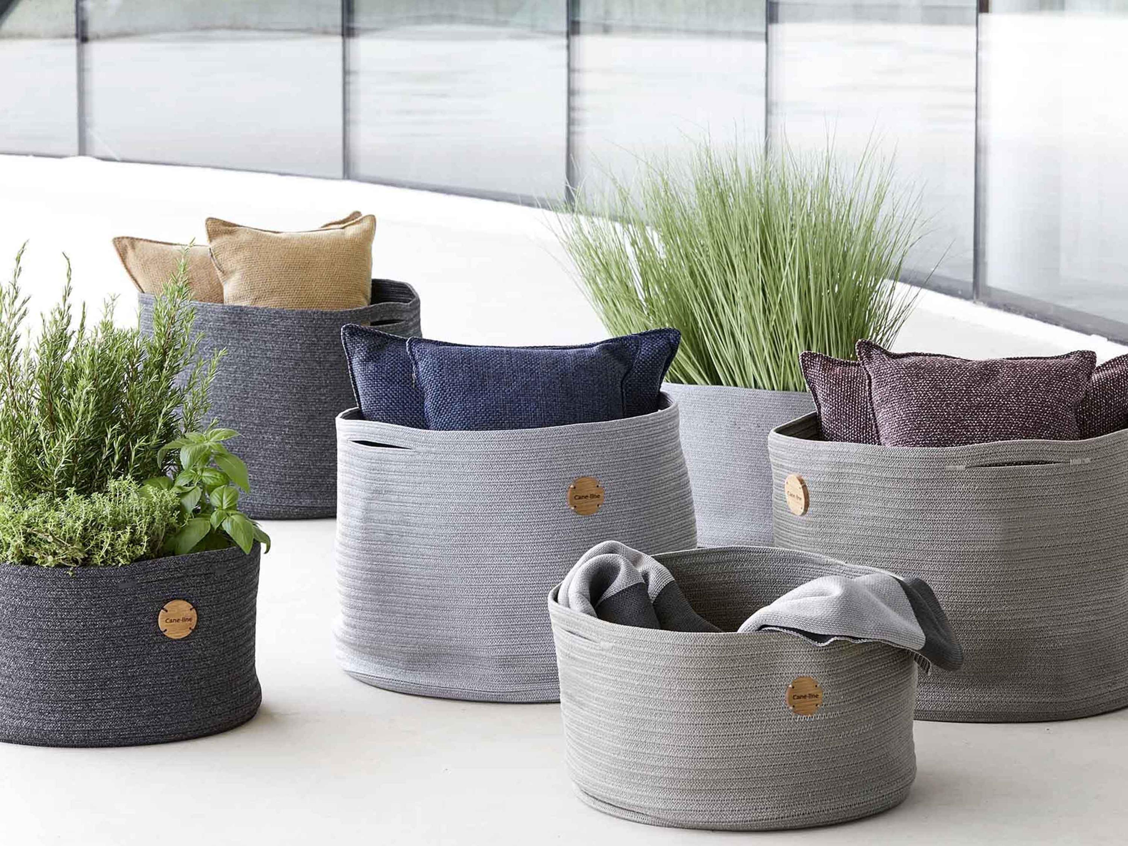 Cane Line Soft Rope Medium Basket