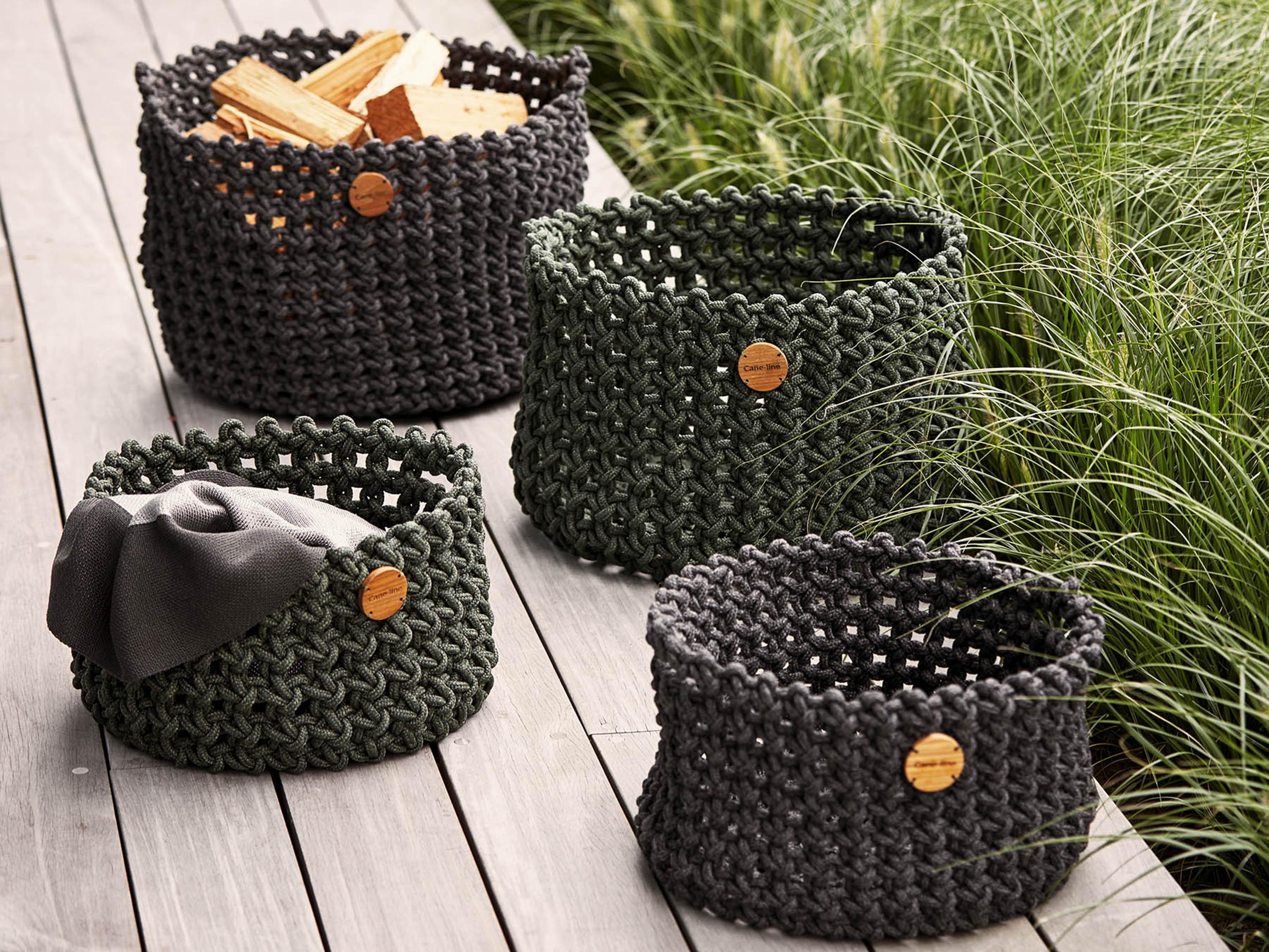 Cane Line Soft Rope Medium Basket