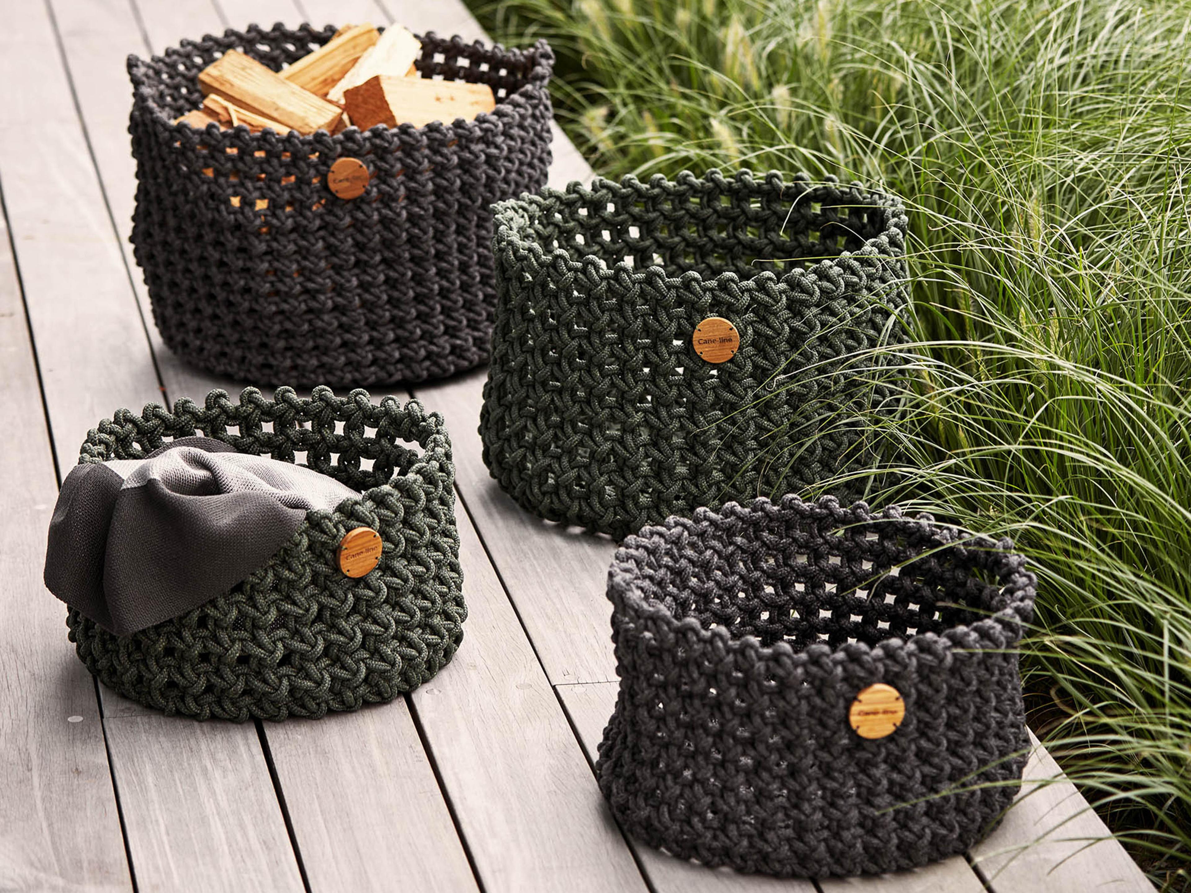 Cane Line Soft Rope Large Basket