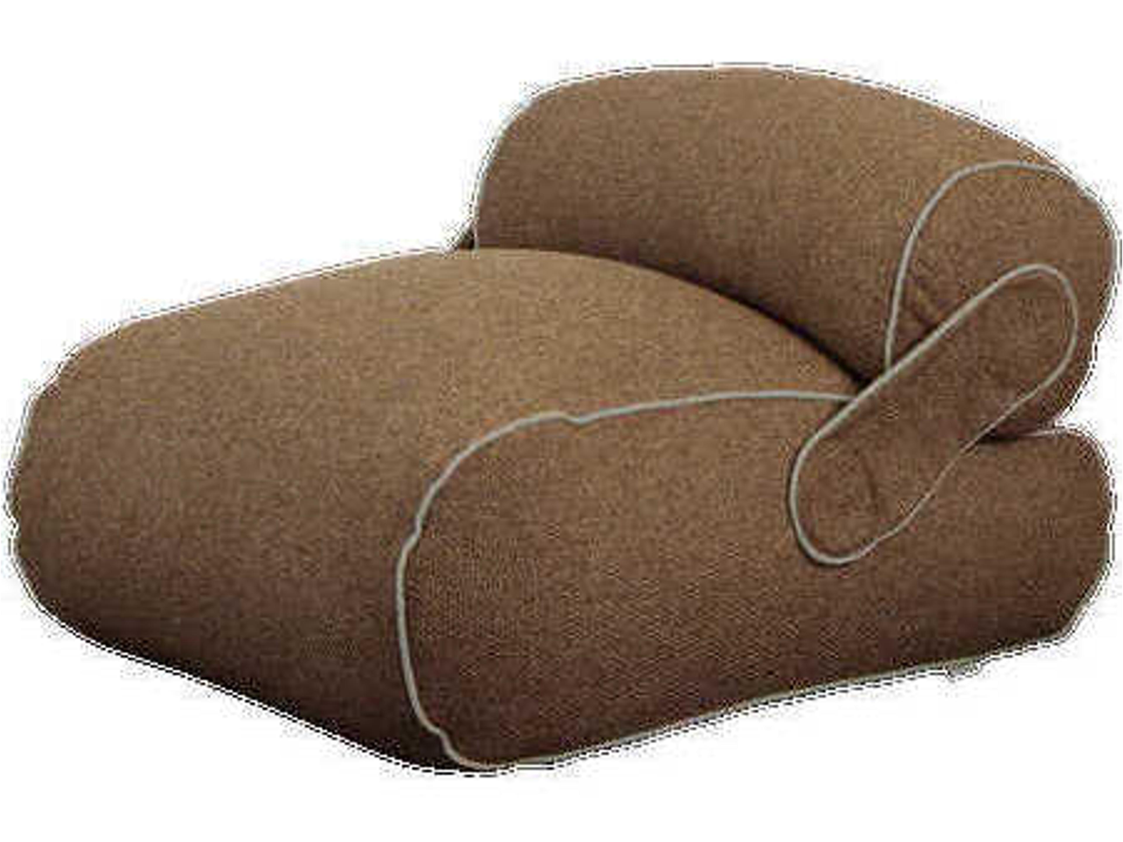 Unite Brown Fabric Accent Chair