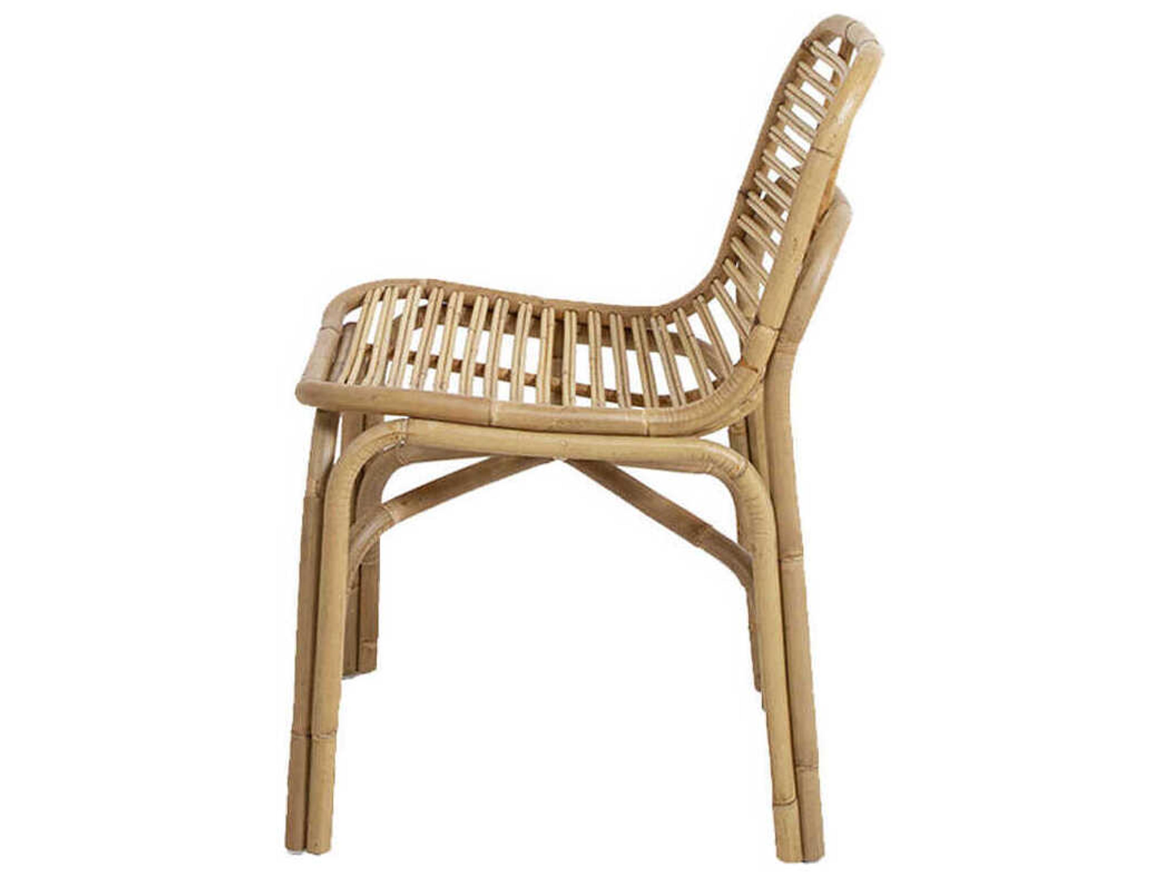 Cane Line Peak Rattan Brown Side Dining Chair