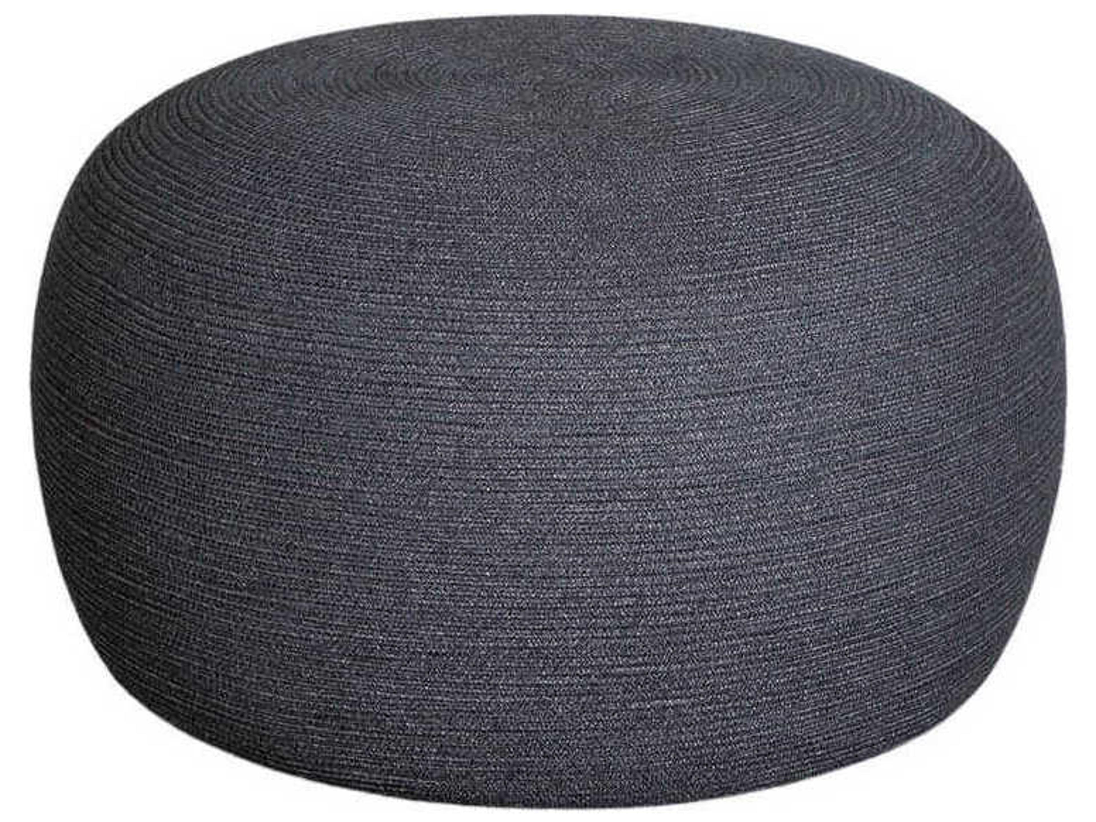 Cane Line Circle Large Footstool