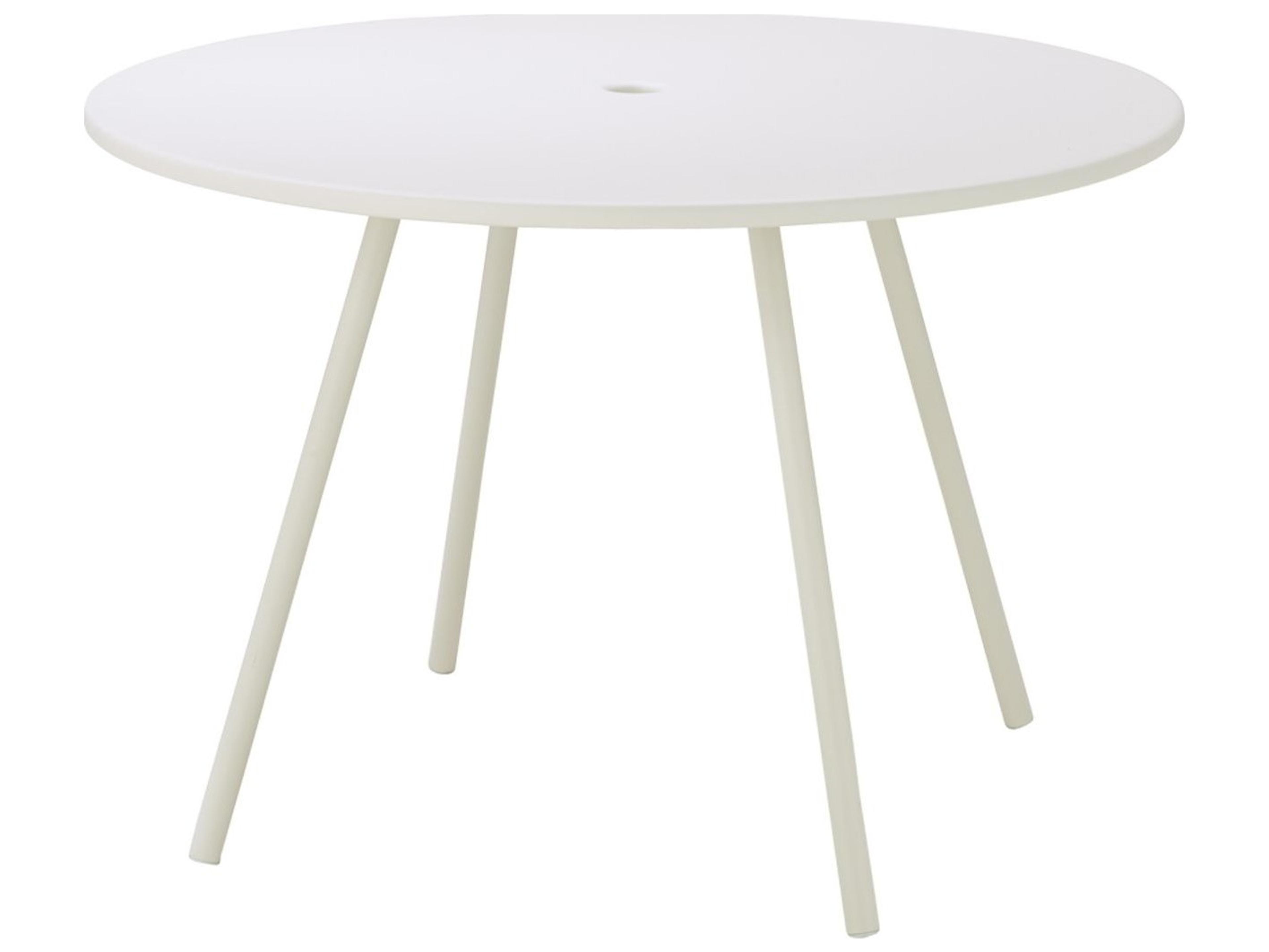 Cane Line Outdoor Area Aluminum Round Dining Table