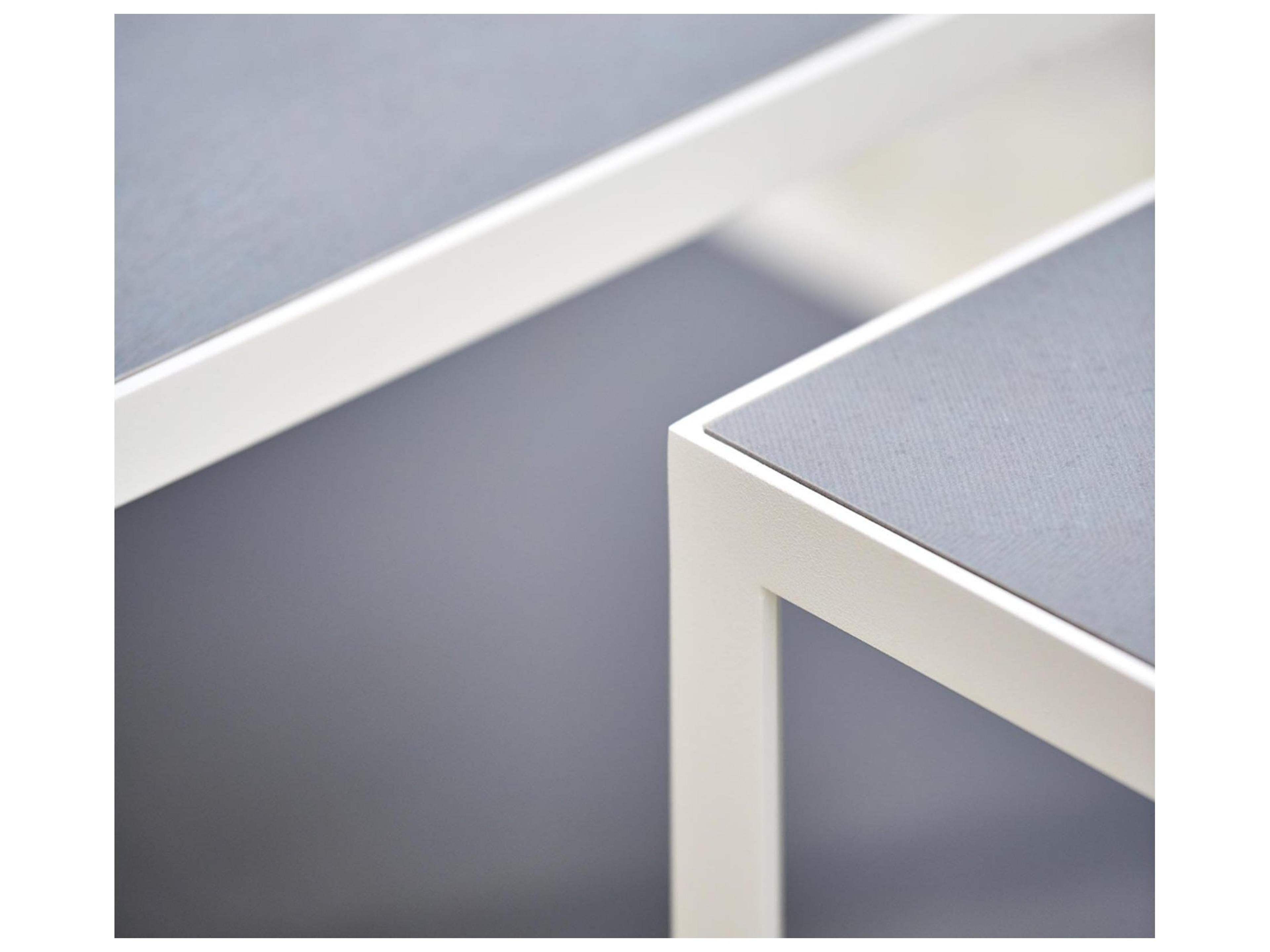 Cane Line Outdoor Level Aluminum Rectangular Coffee Table Base