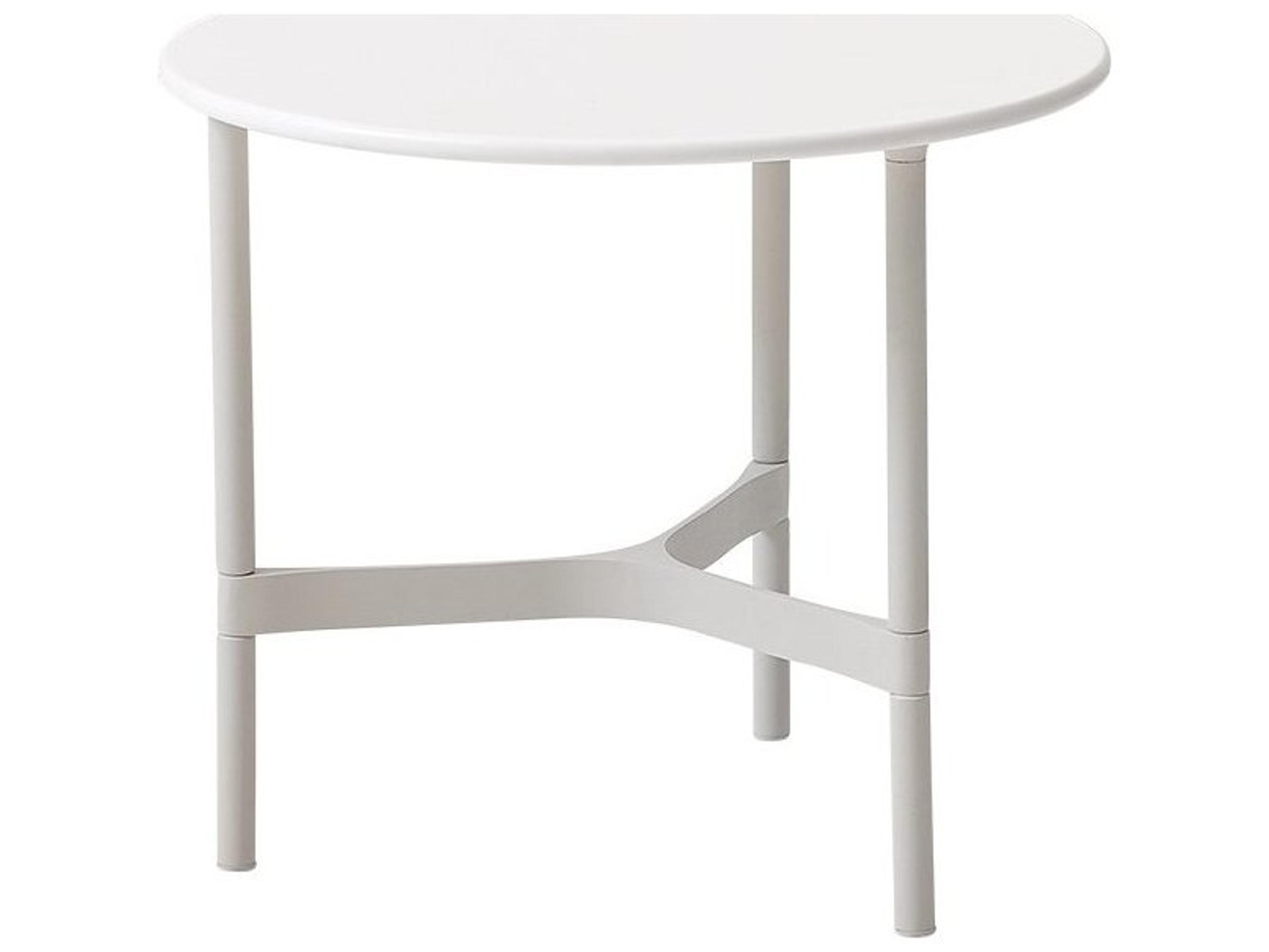 Cane Line Outdoor Twist Aluminum Small Coffee Table Base