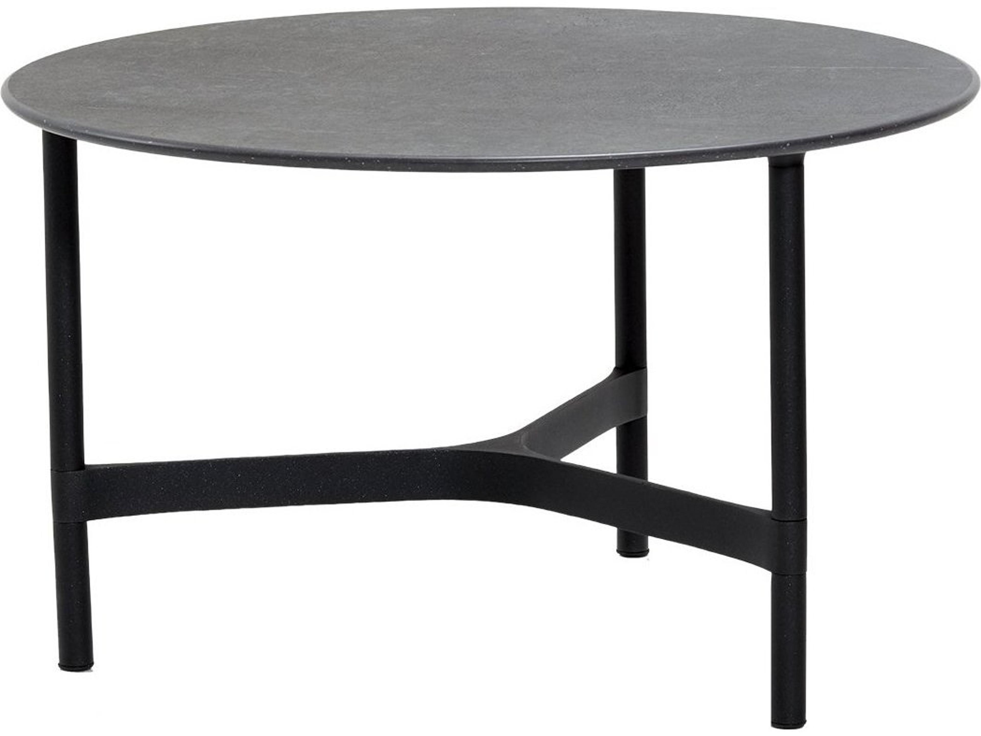 Cane Line Outdoor Twist Aluminum Medium Coffee Table Base