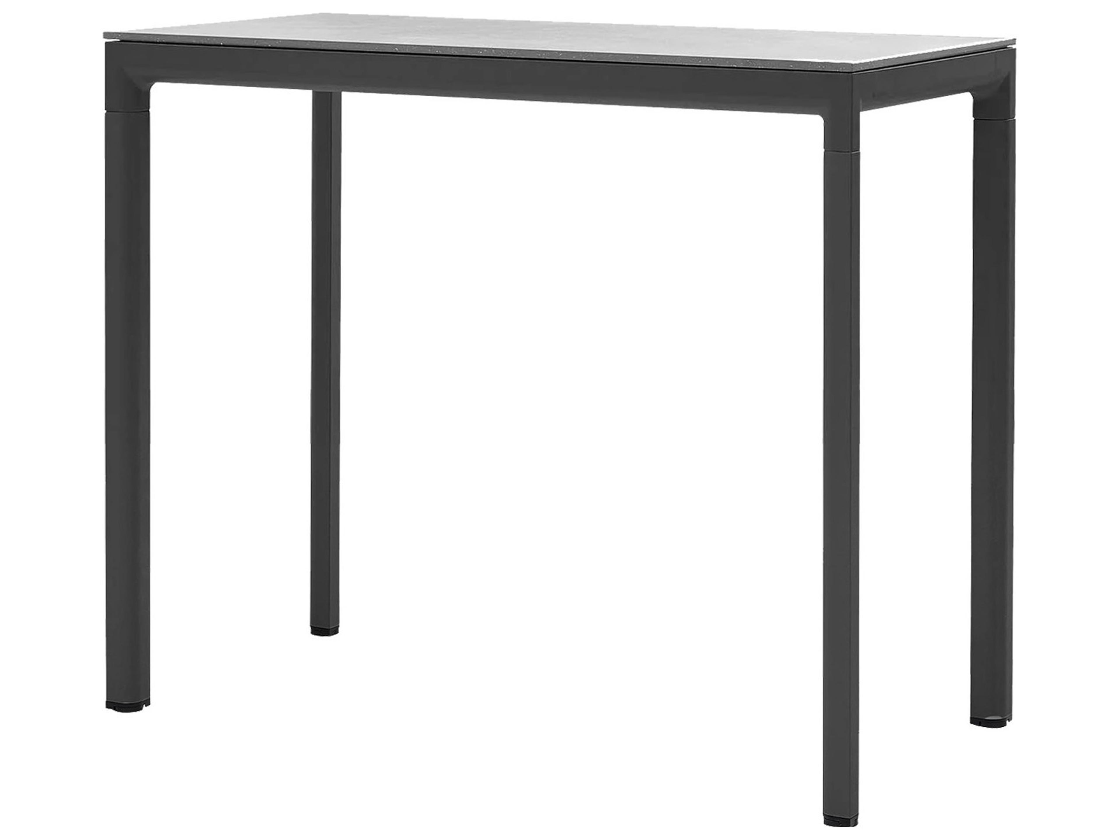 Cane Line Outdoor Drop Aluminum Bar Table Base