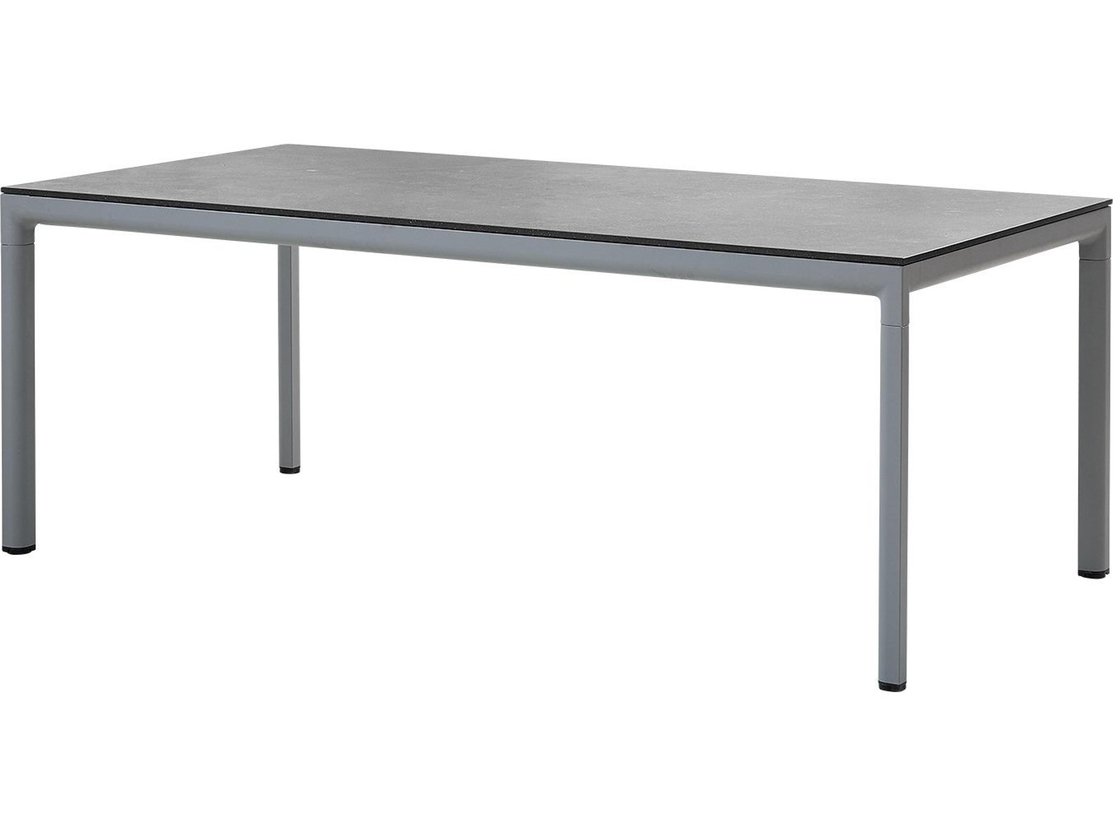 Cane Line Outdoor Drop Aluminum Dining Table Base