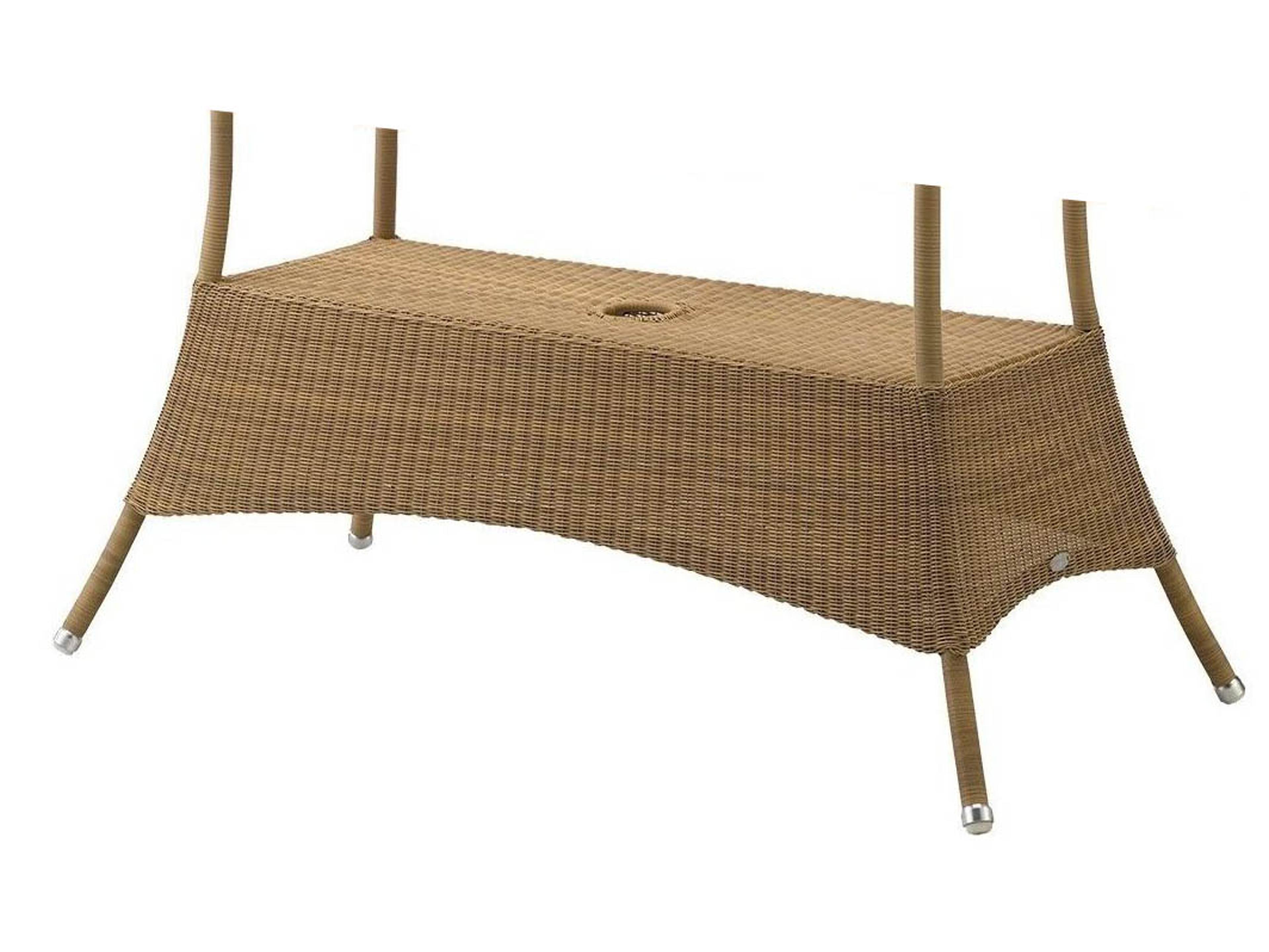 Lansing Wicker Large Dining Table Base
