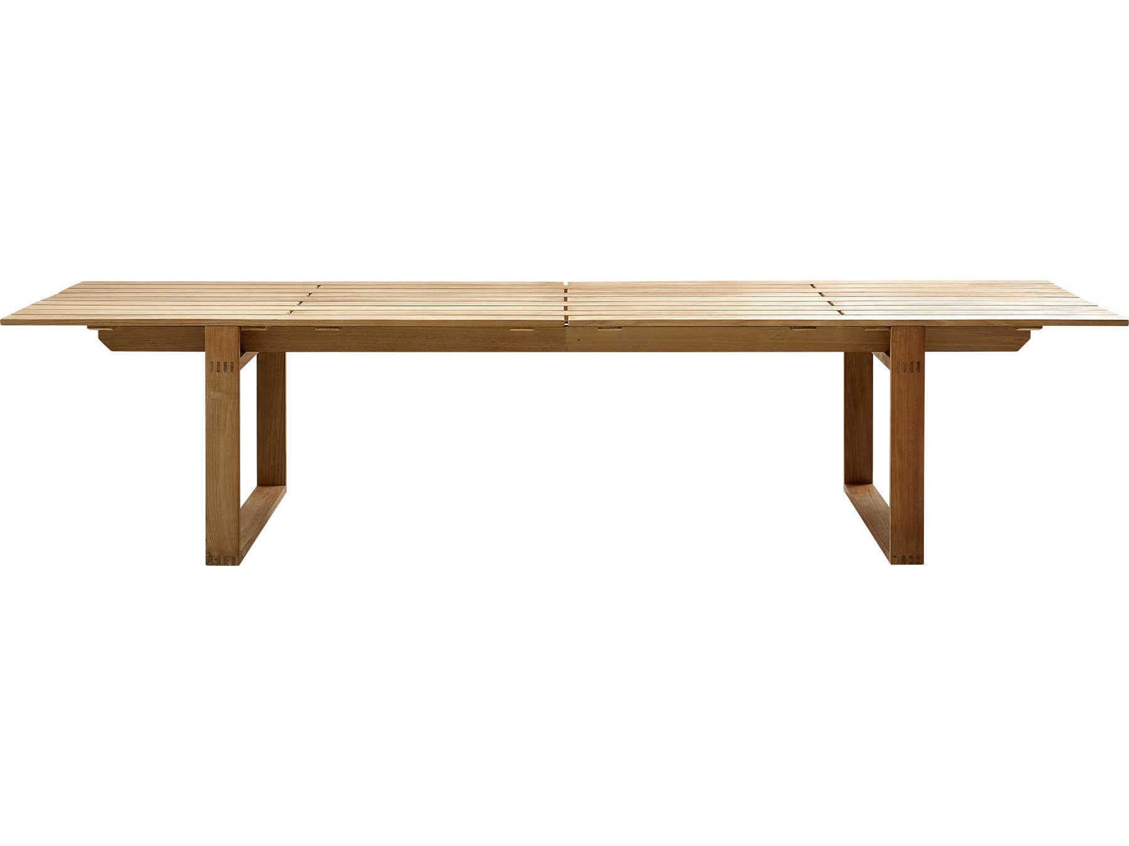 Cane Line Outdoor Endless Teak Rectangular Dining Table