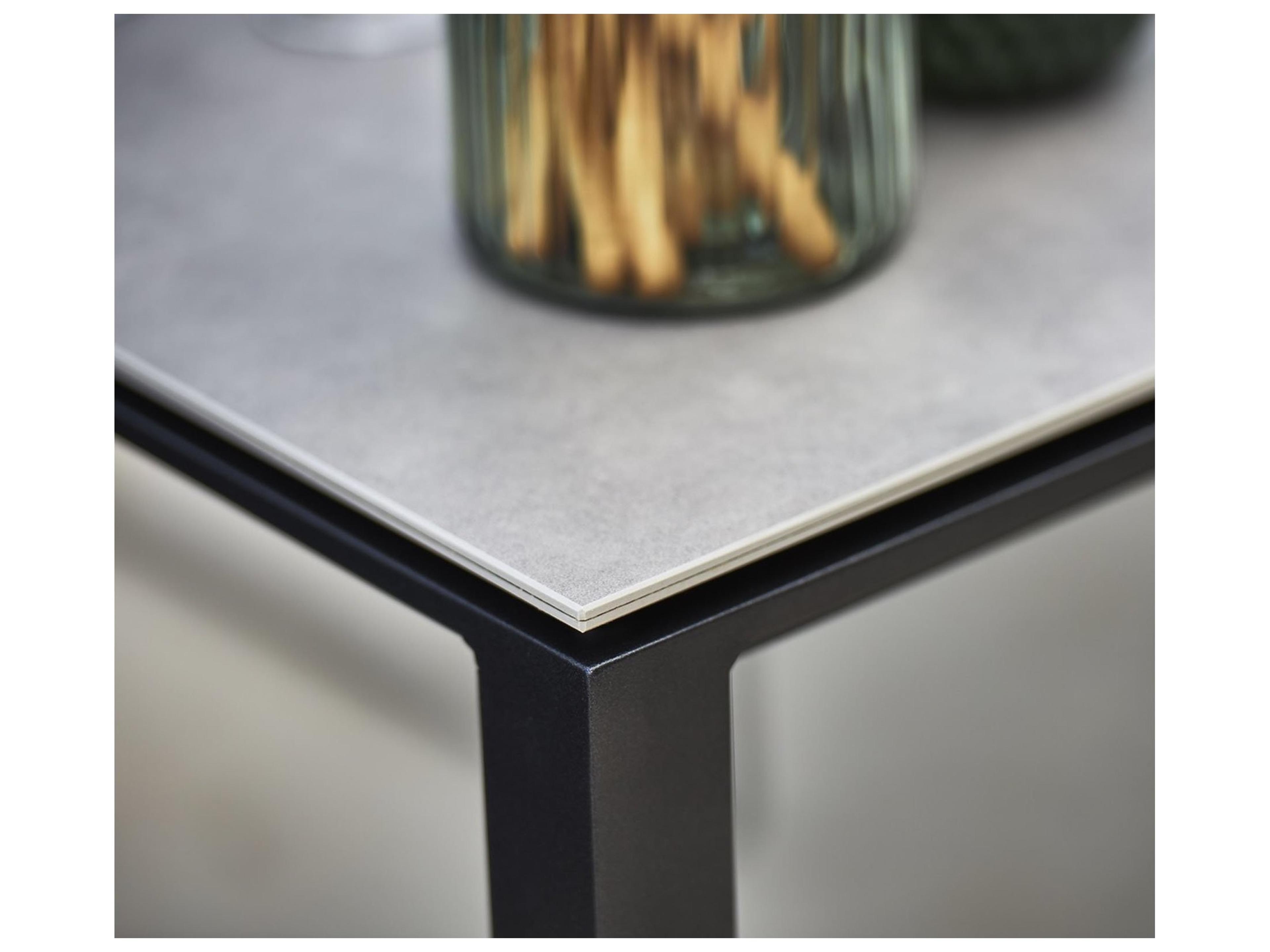 Cane Line Outdoor Pure Aluminum Square Dining Table Base