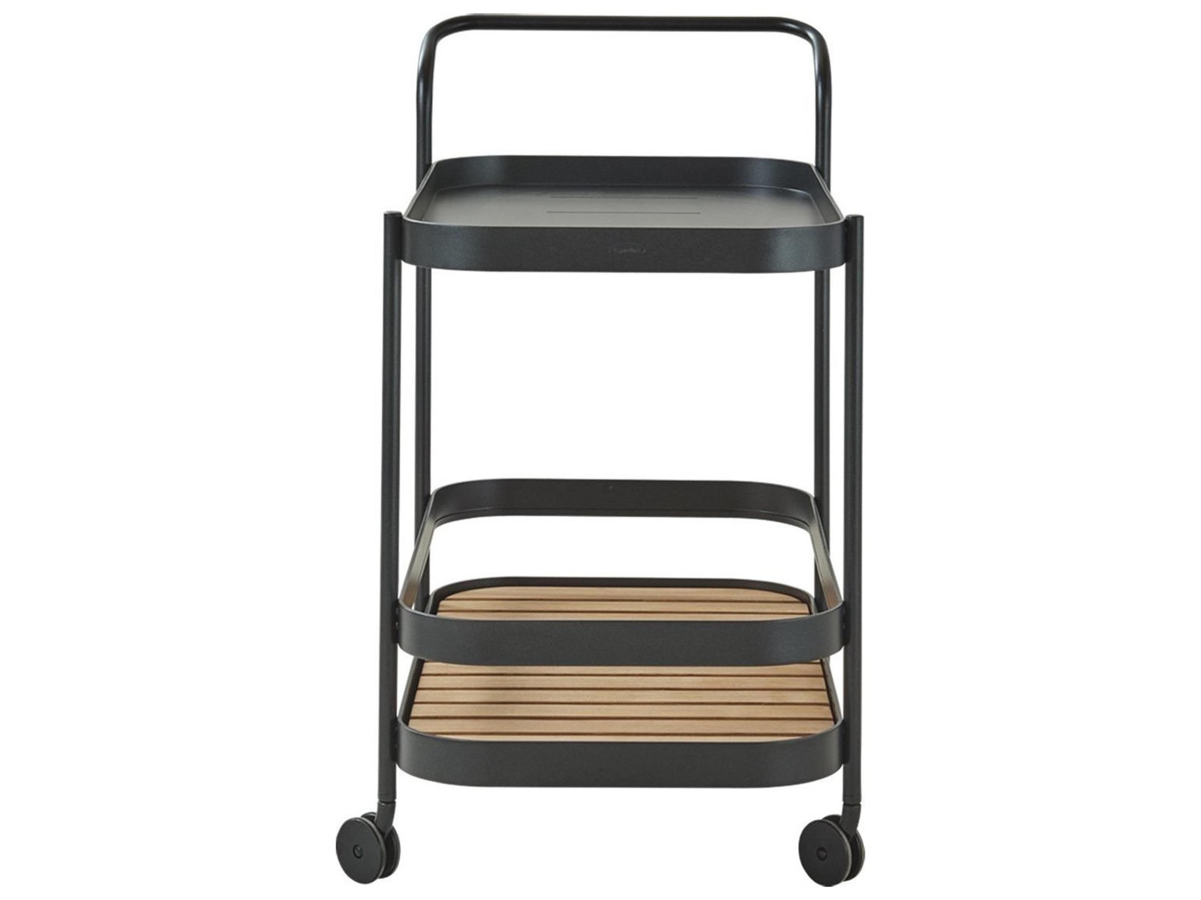 Cane Line Outdoor Roll Aluminum Bar Trolley