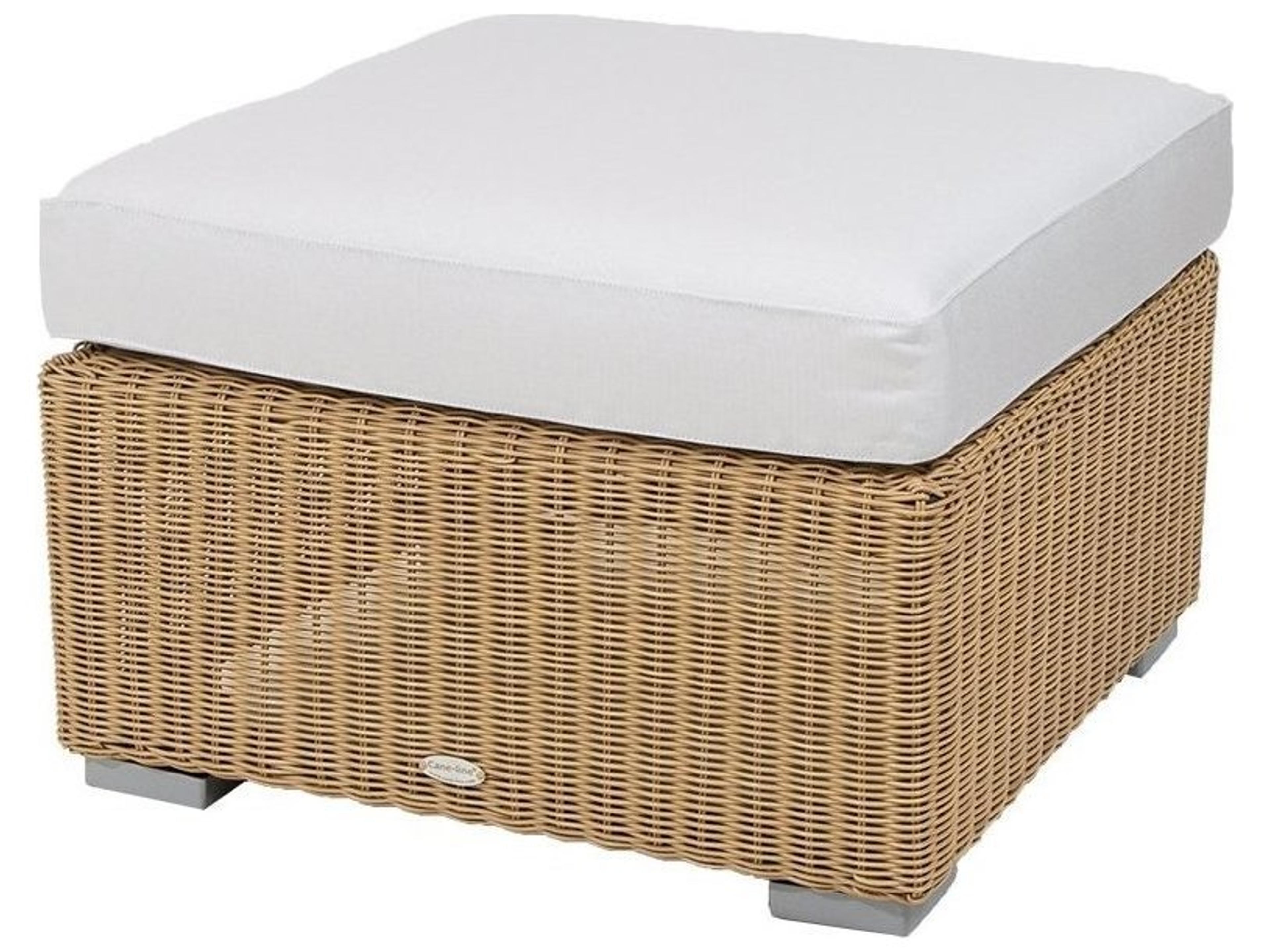 Cane Line Outdoor Chester Footstool Replacement Cushion