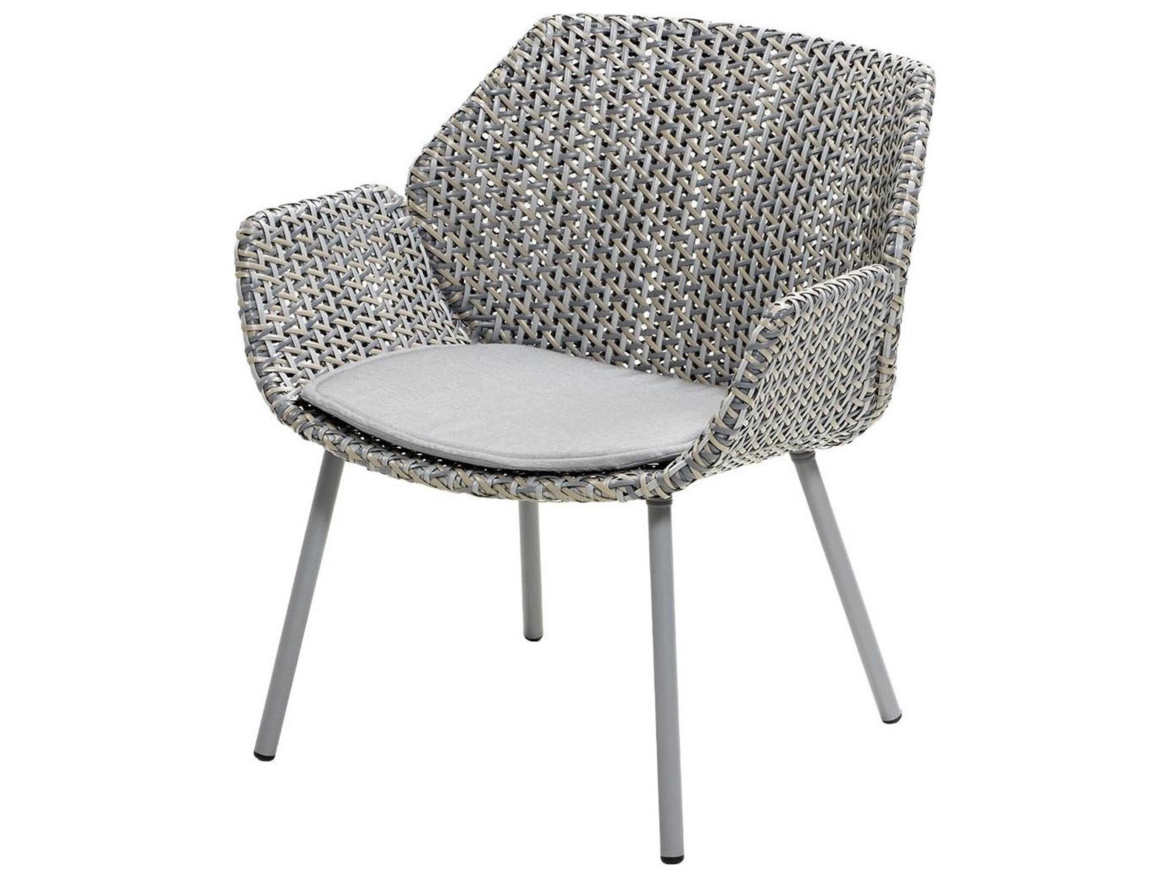 Cane Line Outdoor Vibe Aluminum Wicker Lounge Chair