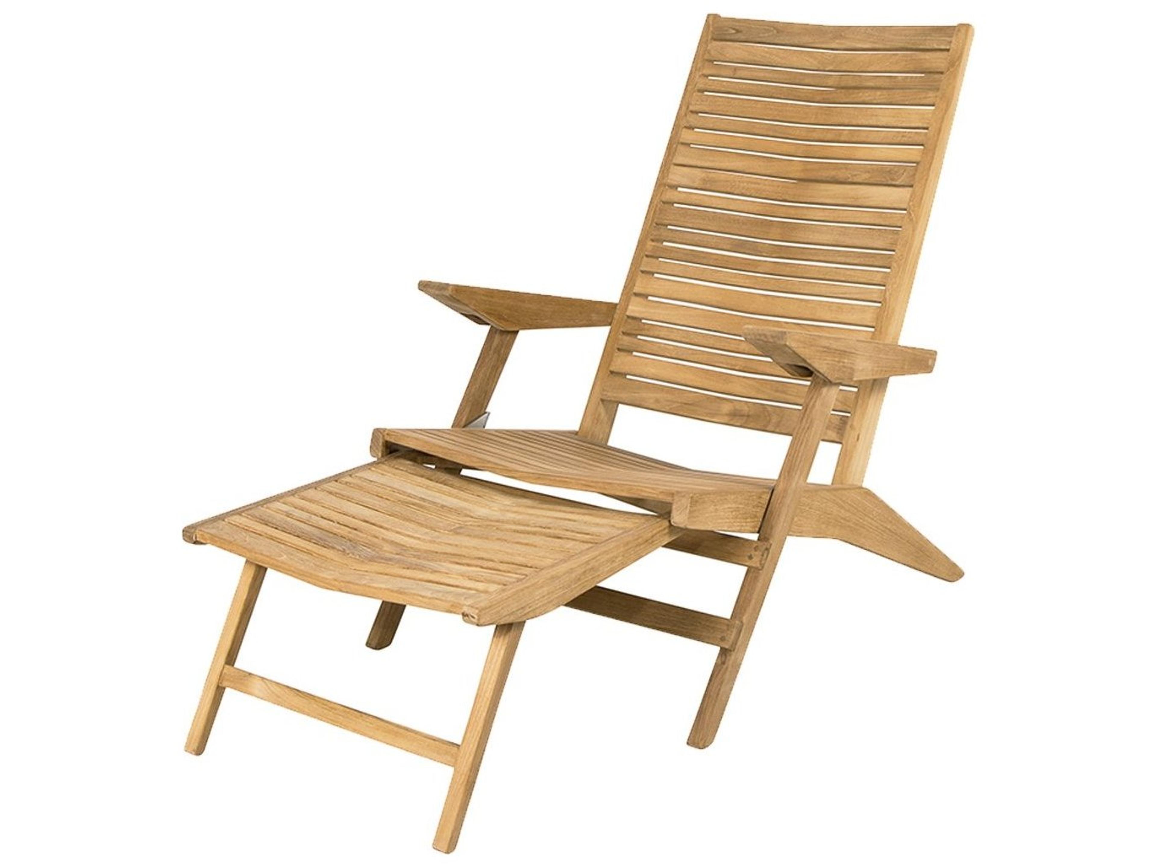 Flip Teak Deck Chair Modern