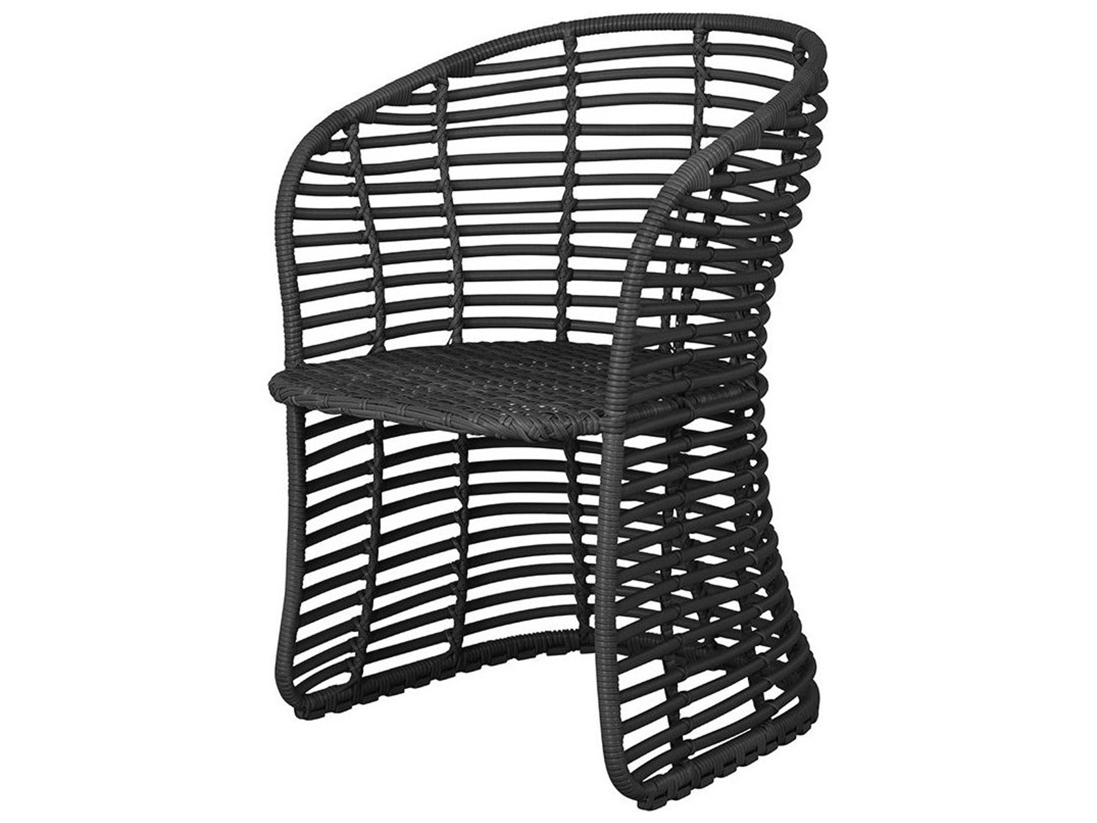 Cane Line Outdoor Basket Wicker Dining Arm Chair