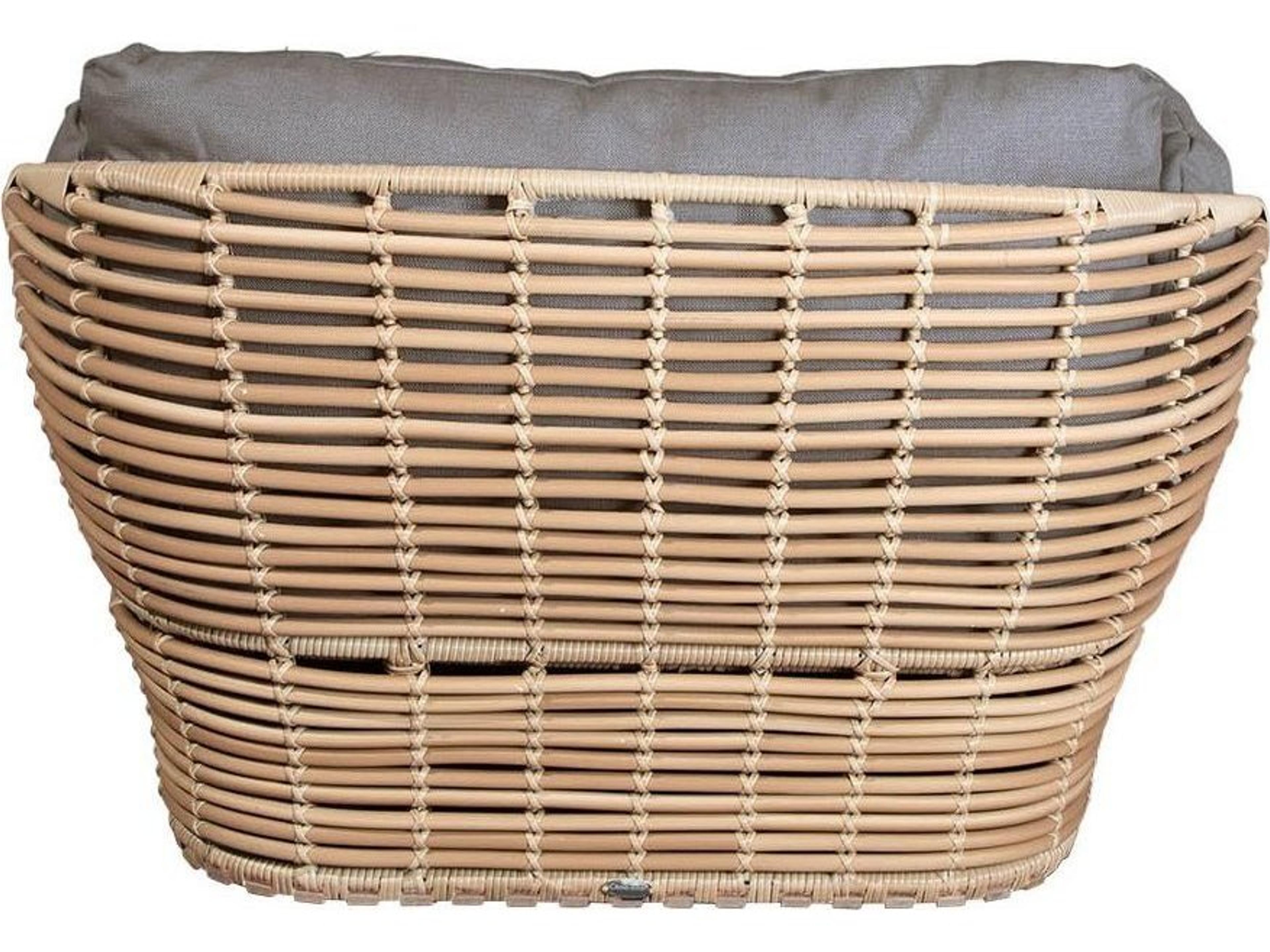 Cane Line Outdoor Basket Wicker Lounge Chair