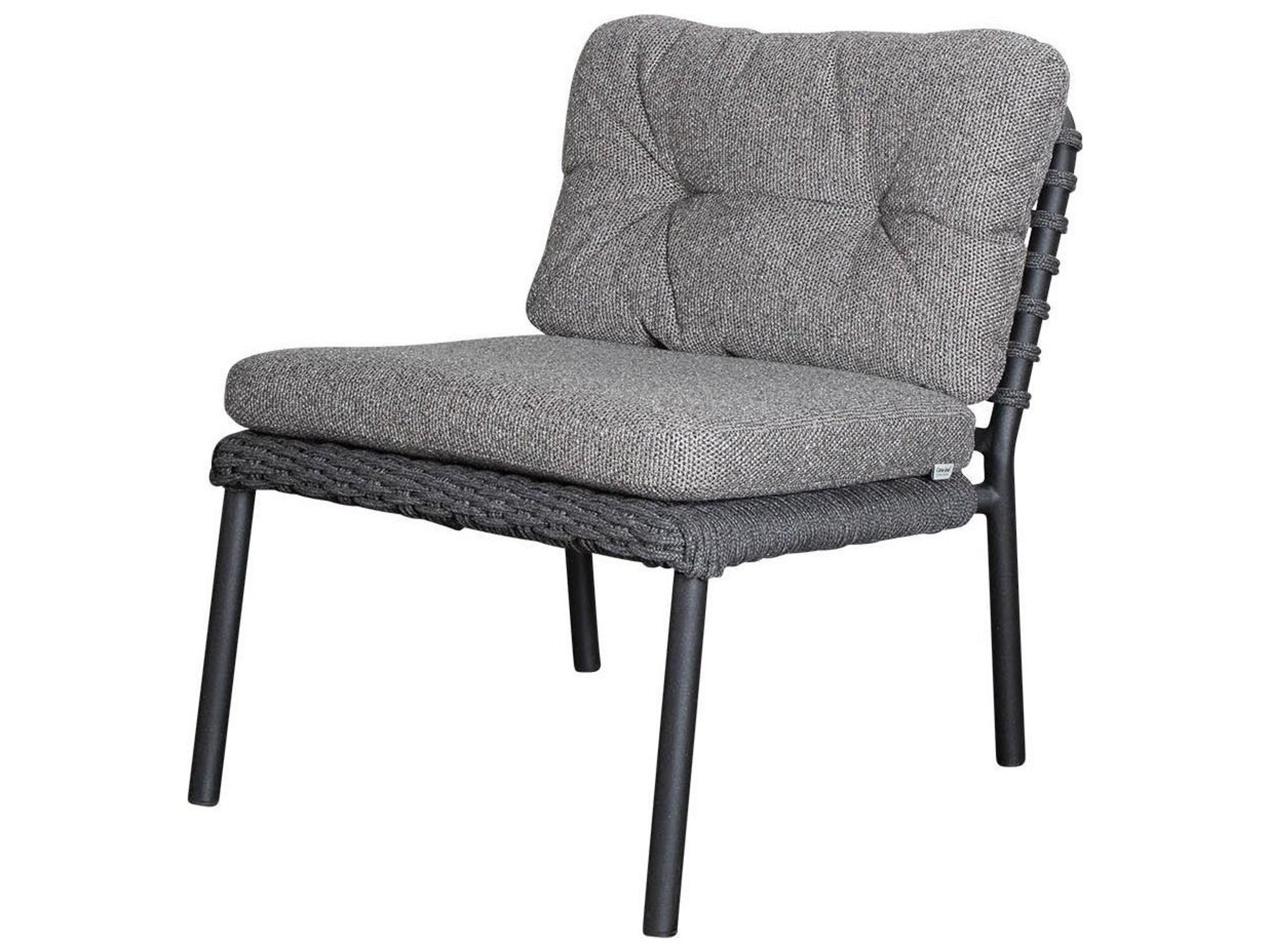 Ocean Single Module Dark Grey Lounge Chair