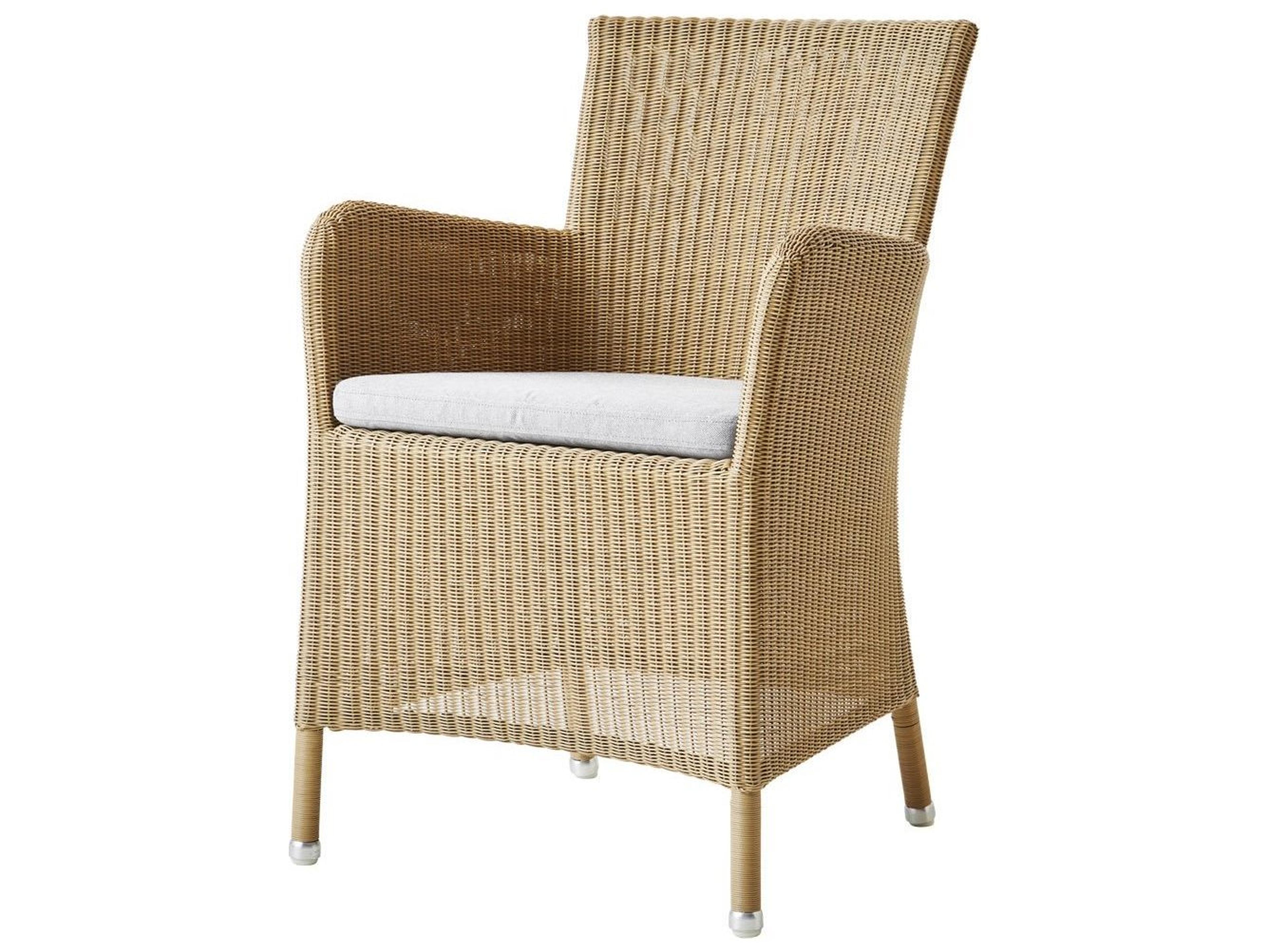 Cane Line Outdoor Hampstead Wicker Dining Arm Chair