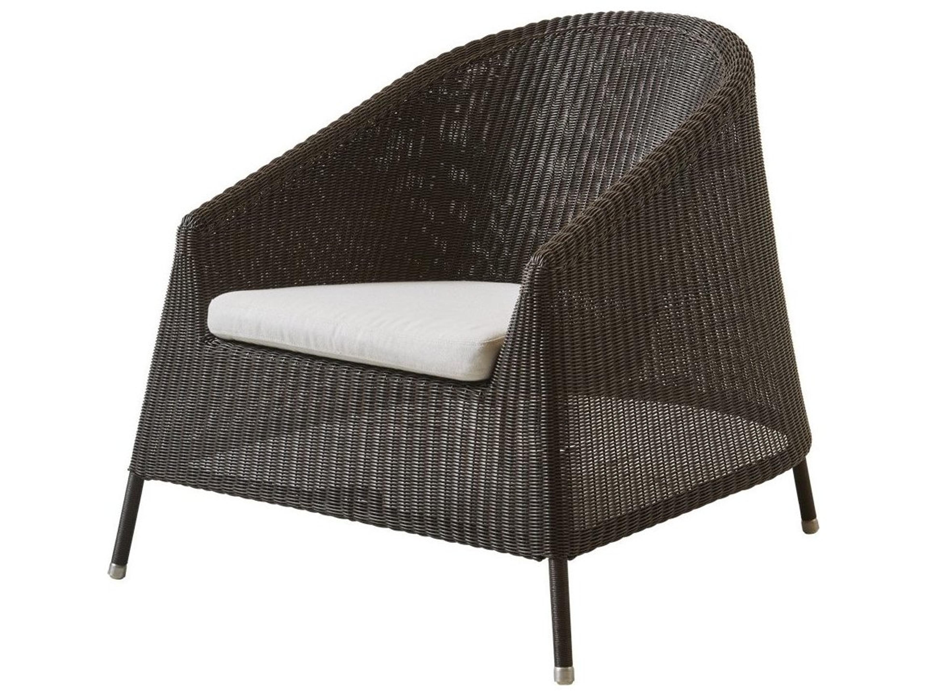 Cane Line Outdoor Kingston Wicker Stackable Lounge Chair