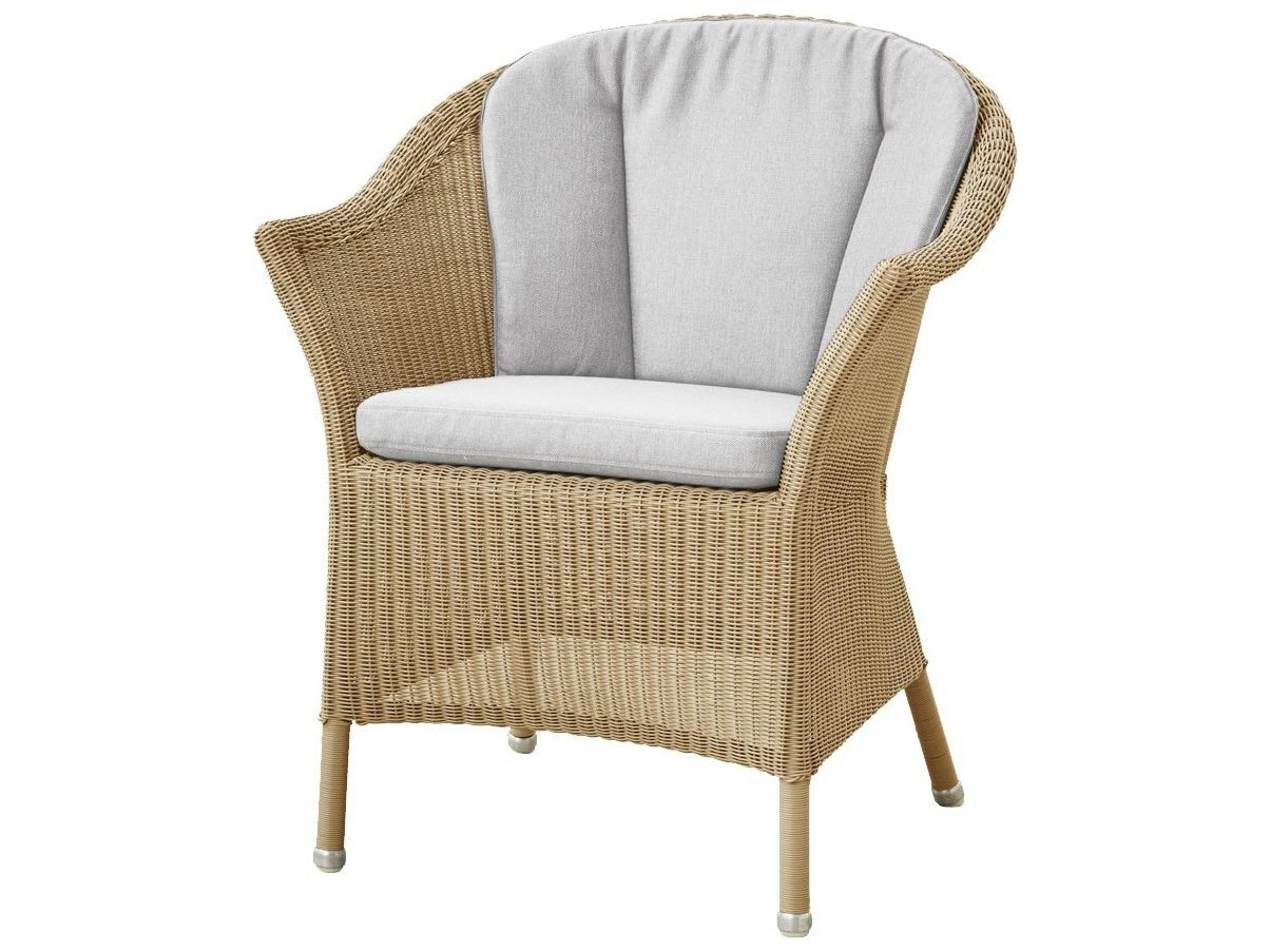 Lansing Wicker Dining Arm Chair Classic