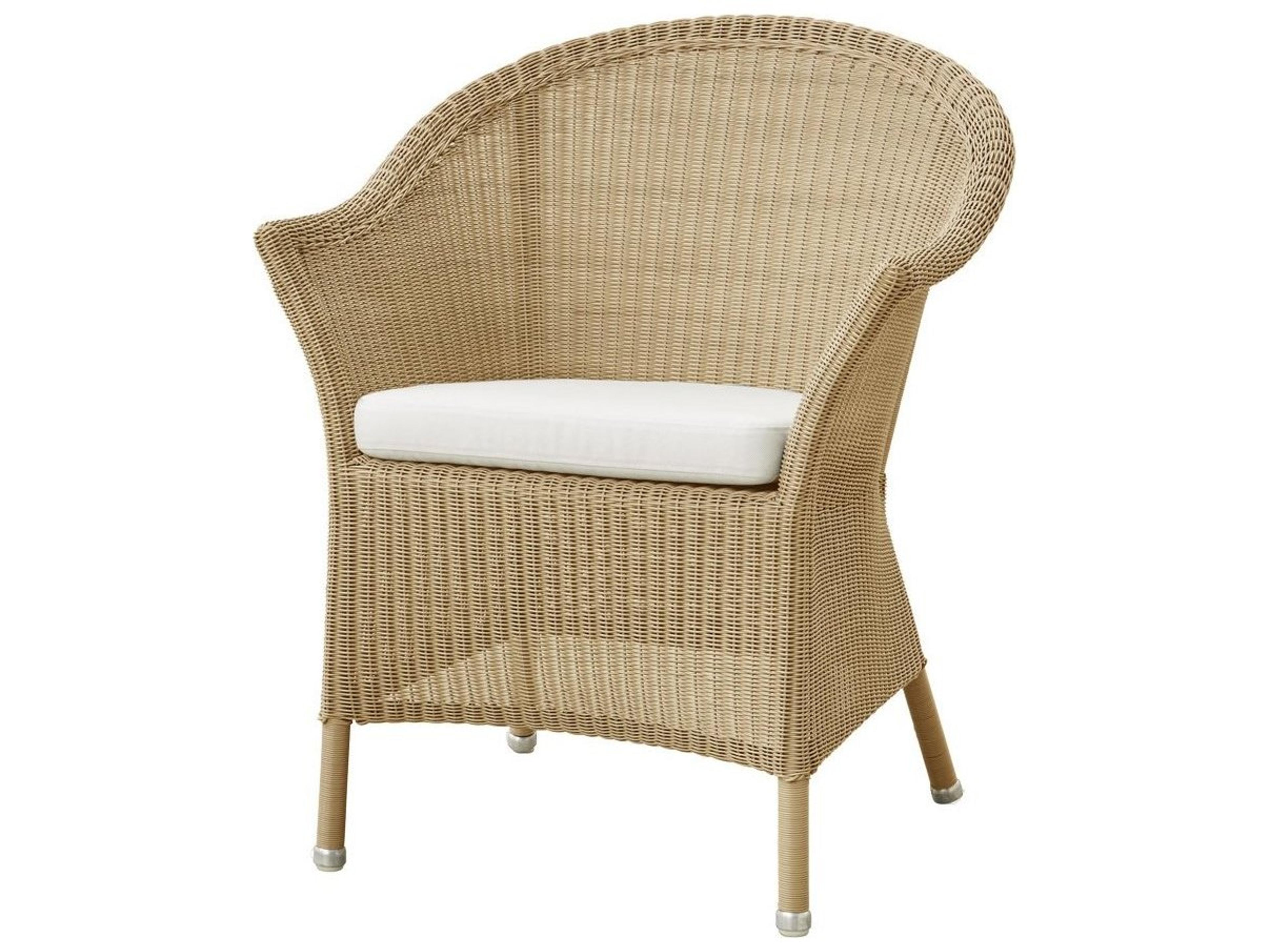Cane Line Outdoor Lansing Wicker Dining Arm Chair