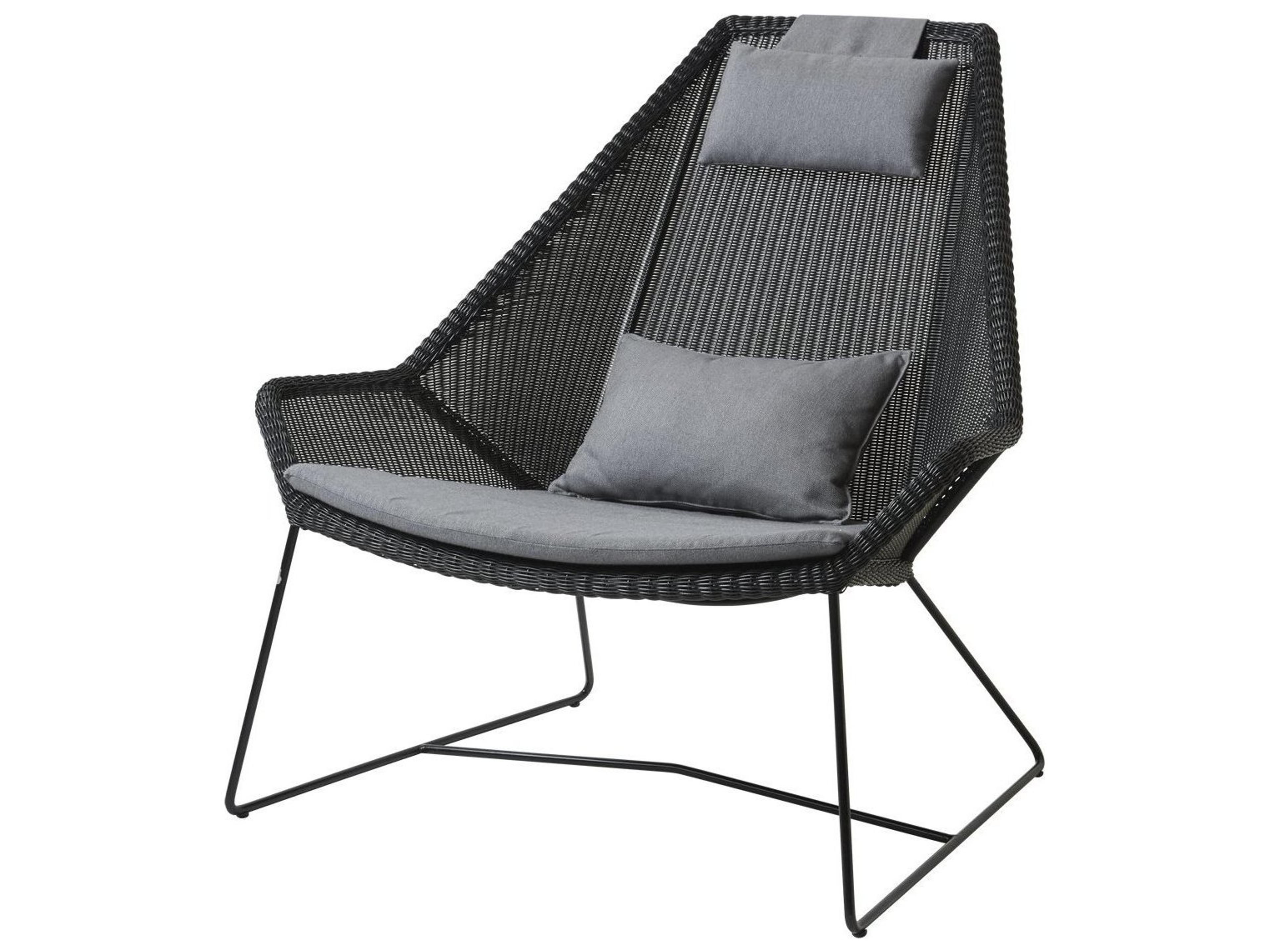 Breeze Aluminum High Back Lounge Chair