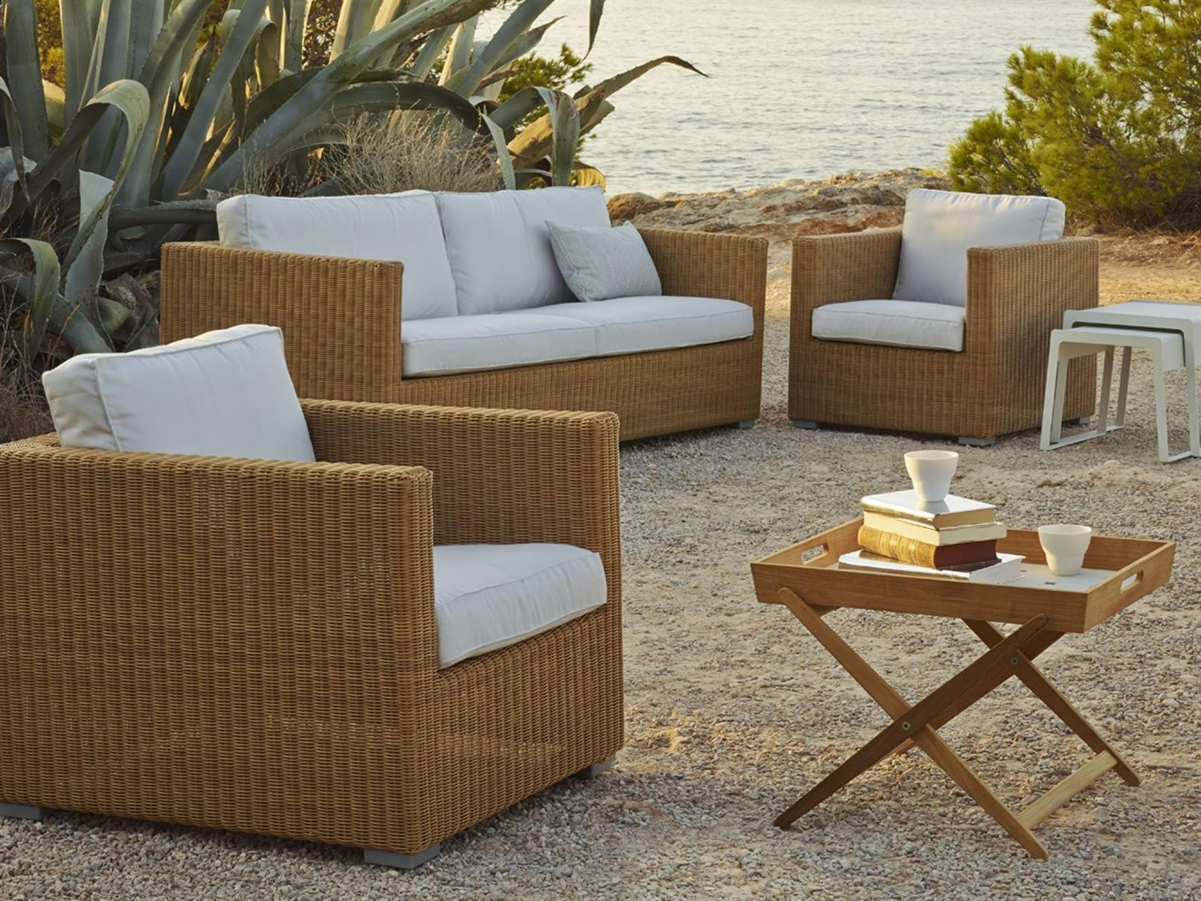 Cane Line Outdoor Chester Wicker Lounge Chair