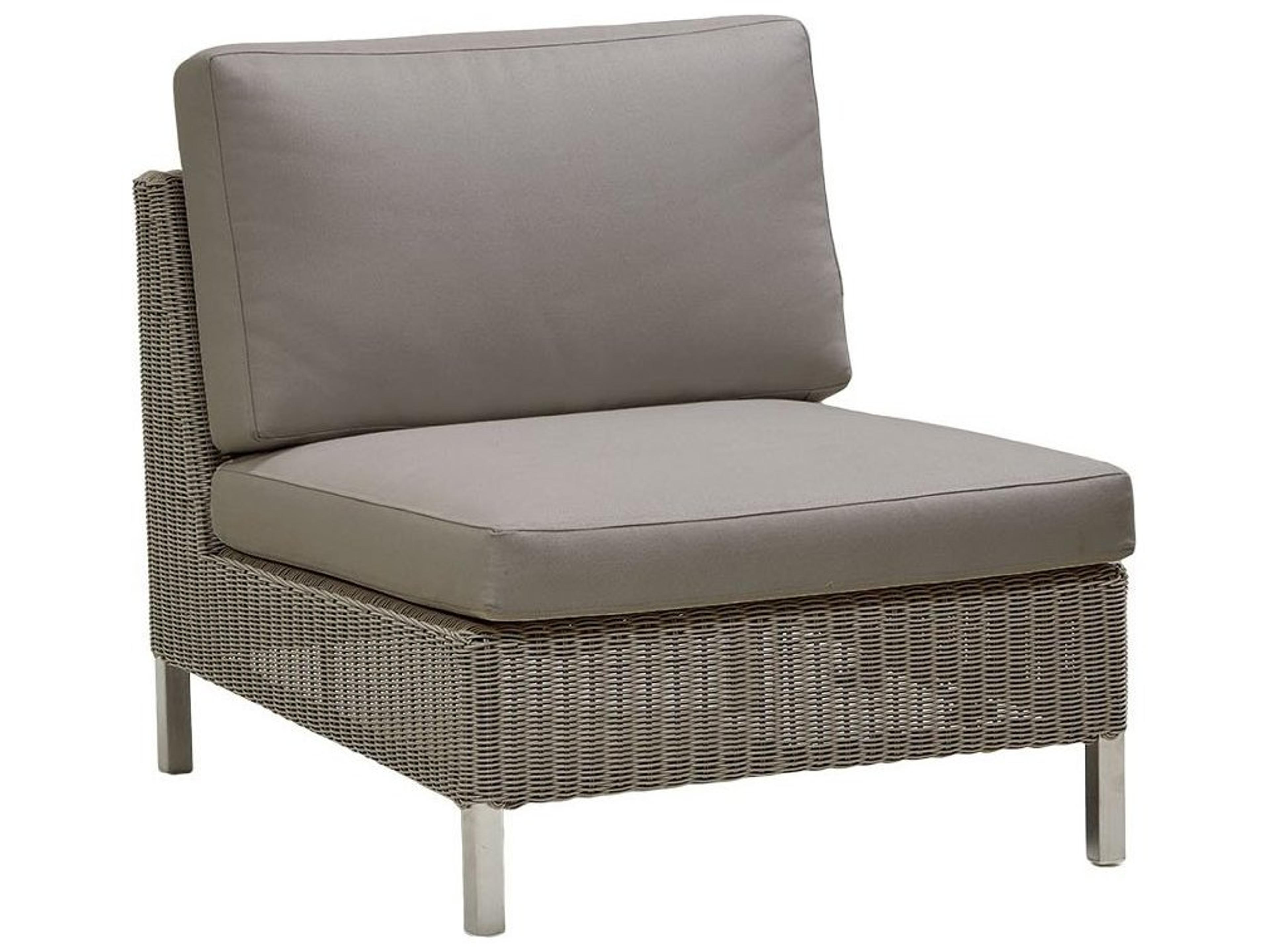 Cane Line Outdoor Connect Modular Lounge Chair Replacement Cushions