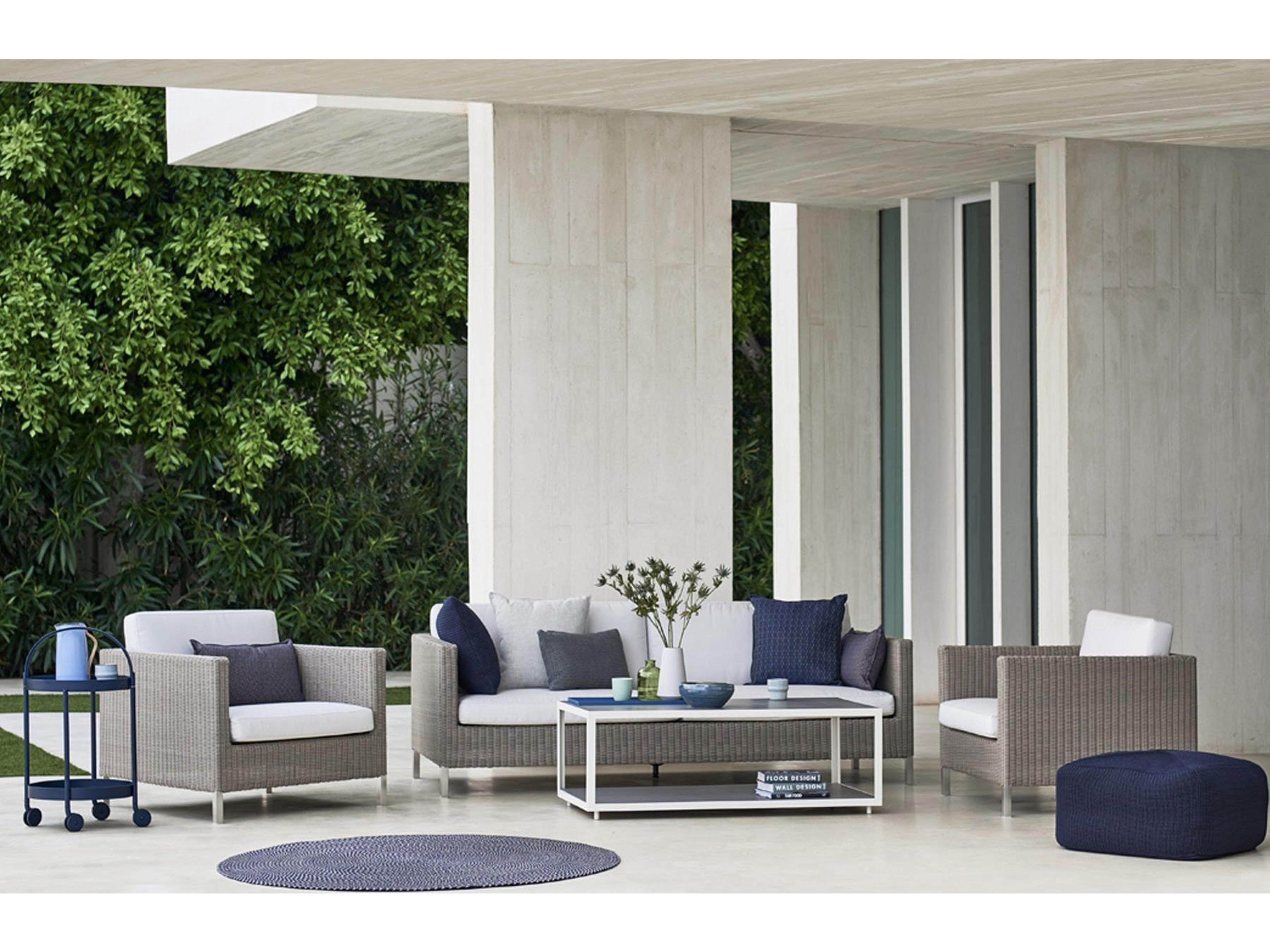 Cane Line Outdoor Connect Wicker Lounge Chair