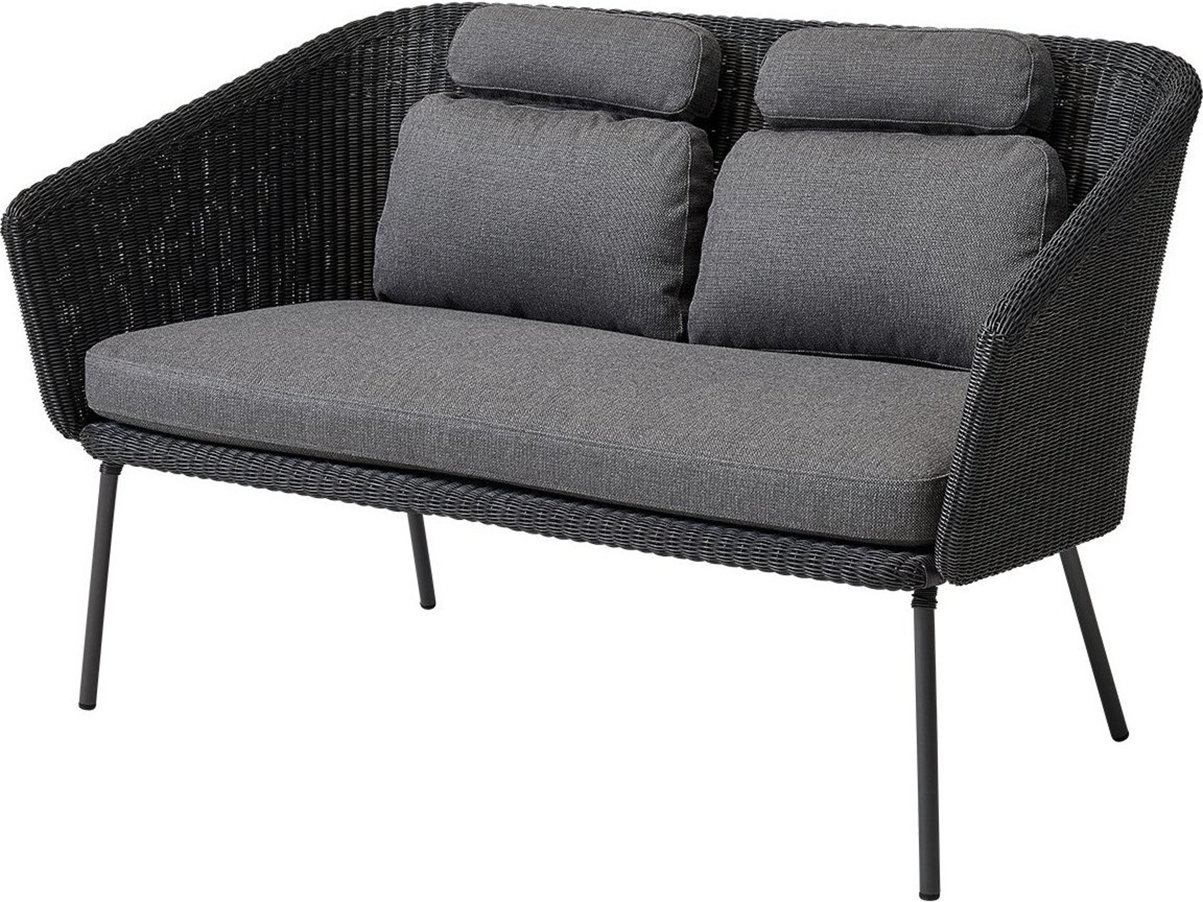 Mega Outdoor Dining Bench Modern All Weather