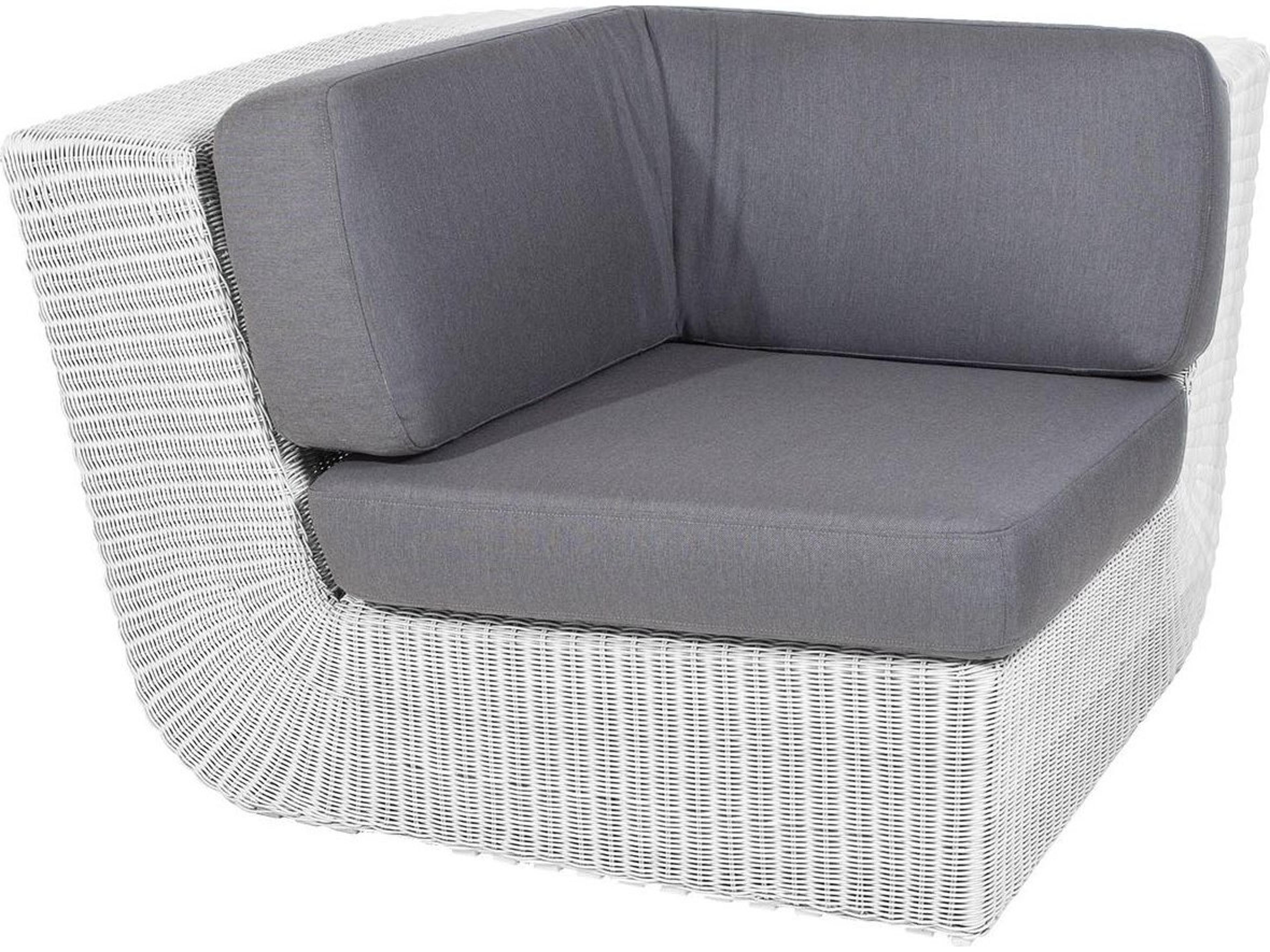 Cane Line Outdoor Savannah Wicker Corner Lounge Chair