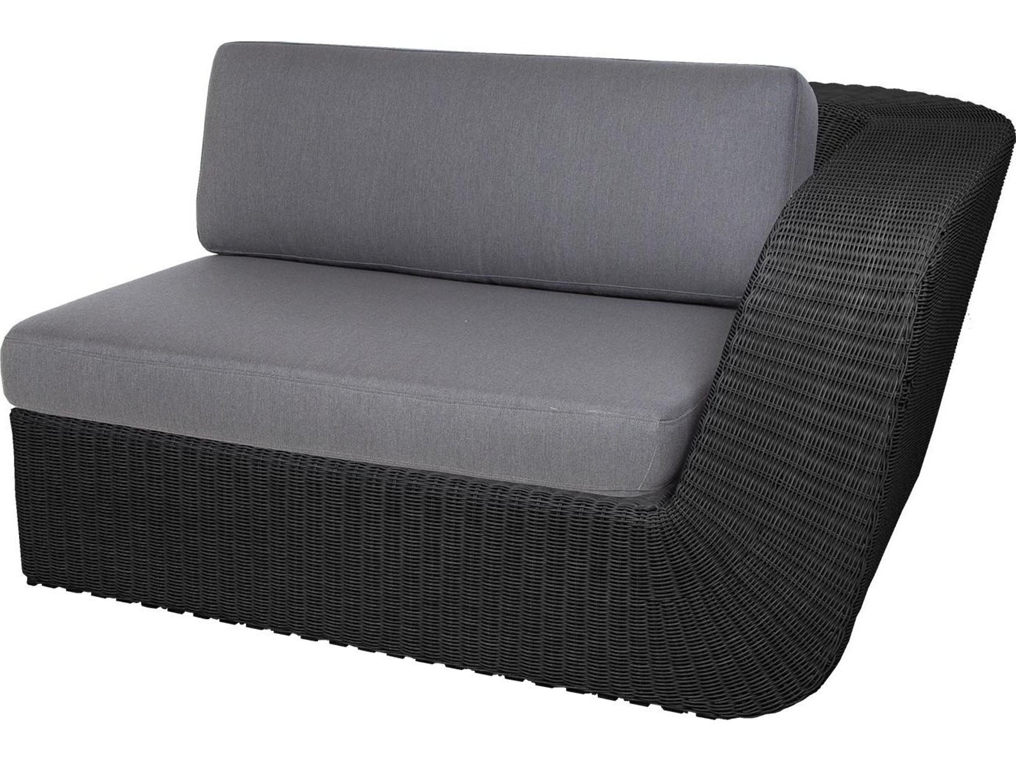 Cane Line Outdoor Savannah Wicker Left Arm Sofa