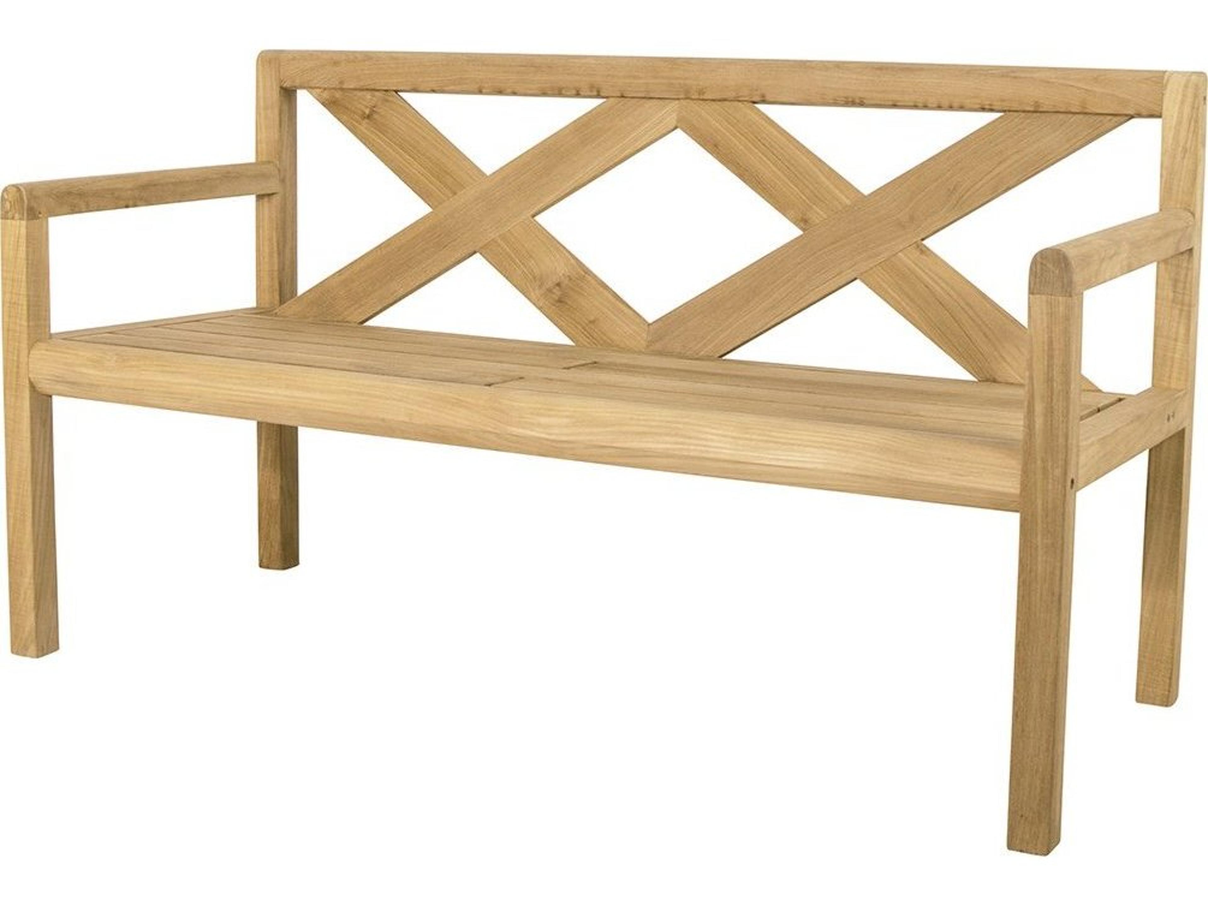 Grace Teak 2-Seater Bench