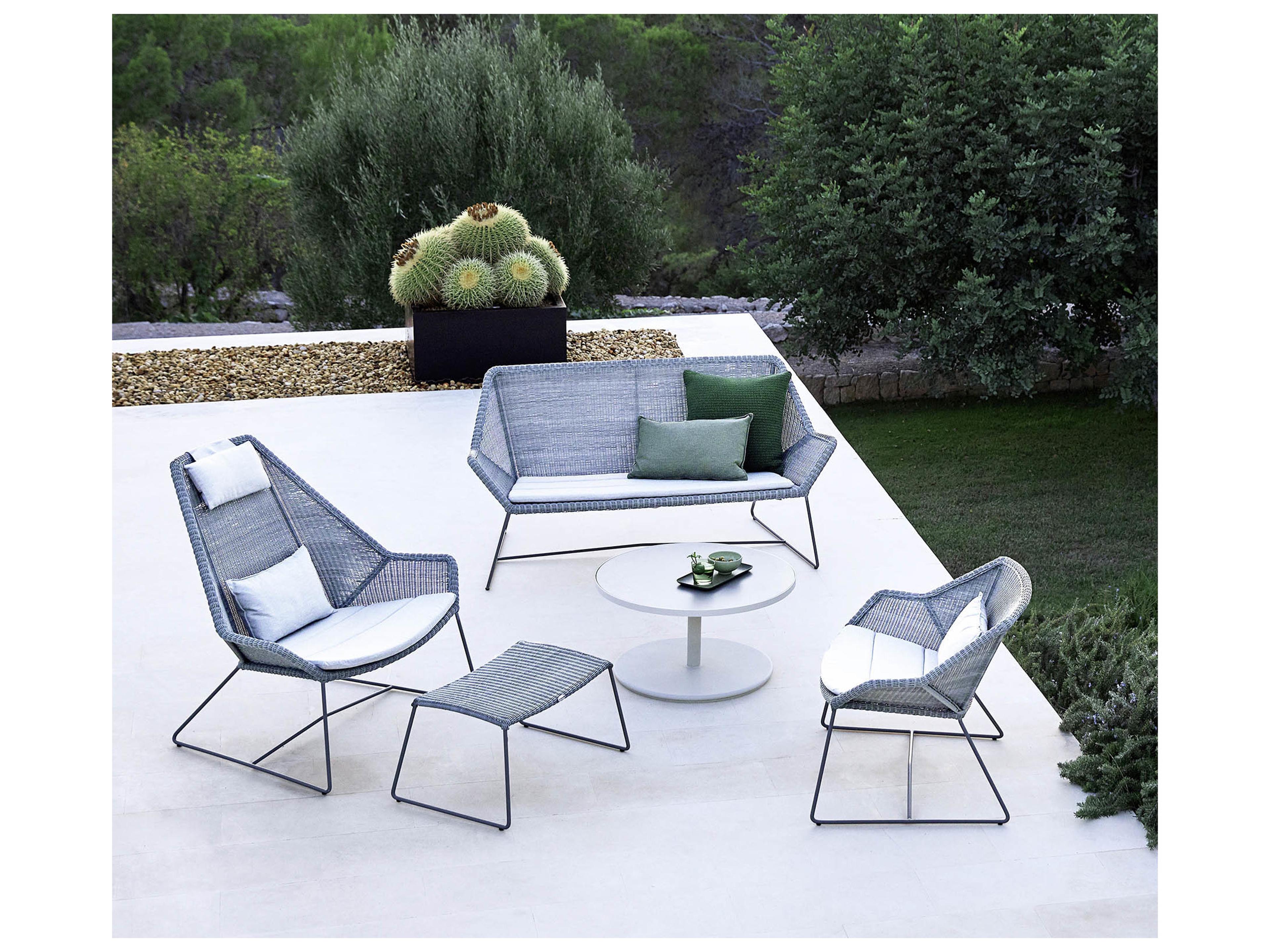 Cane Line Outdoor Breeze Aluminum Sofa