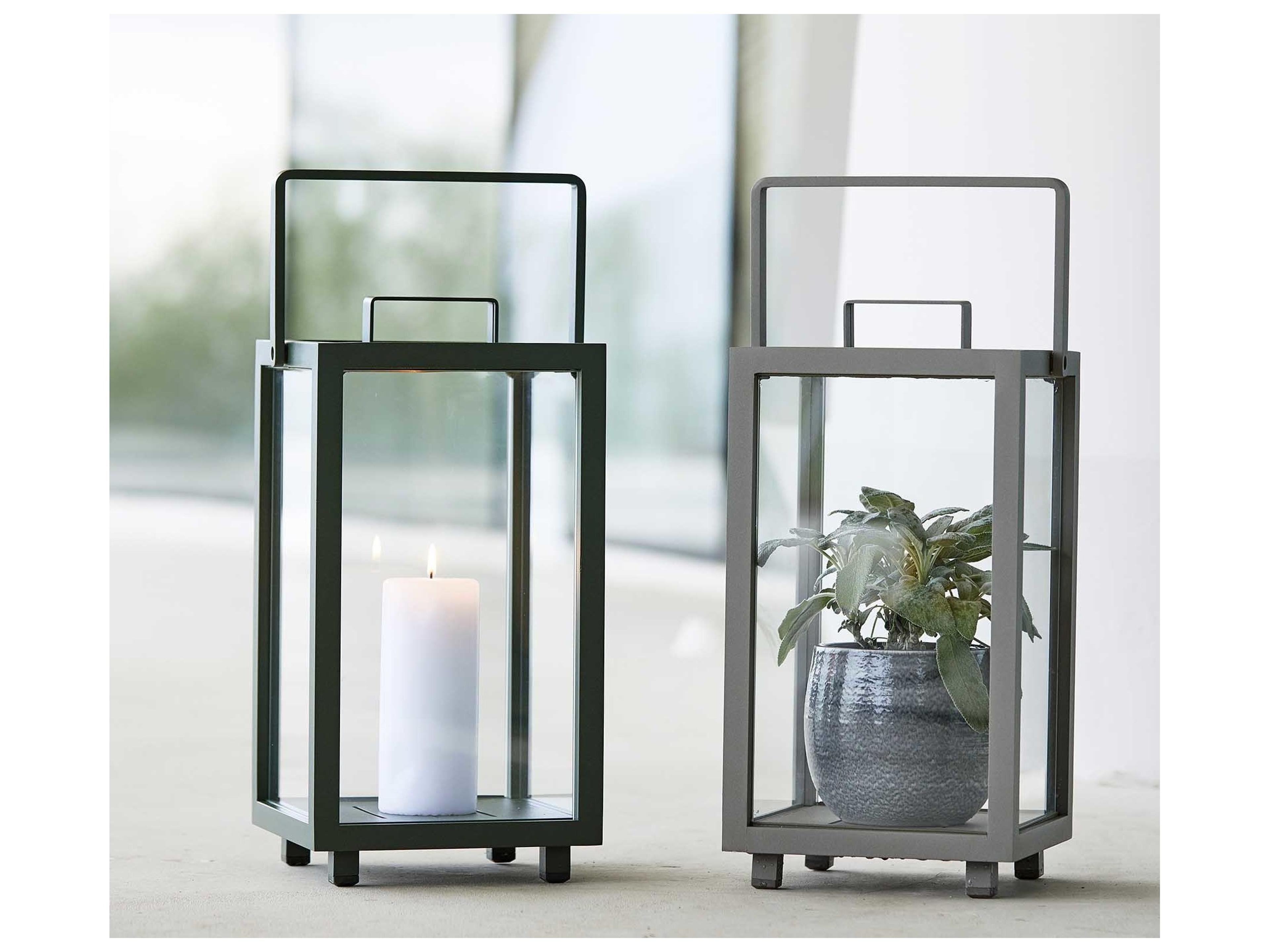 Cane Line Outdoor Lighthouse Aluminum Small Lantern