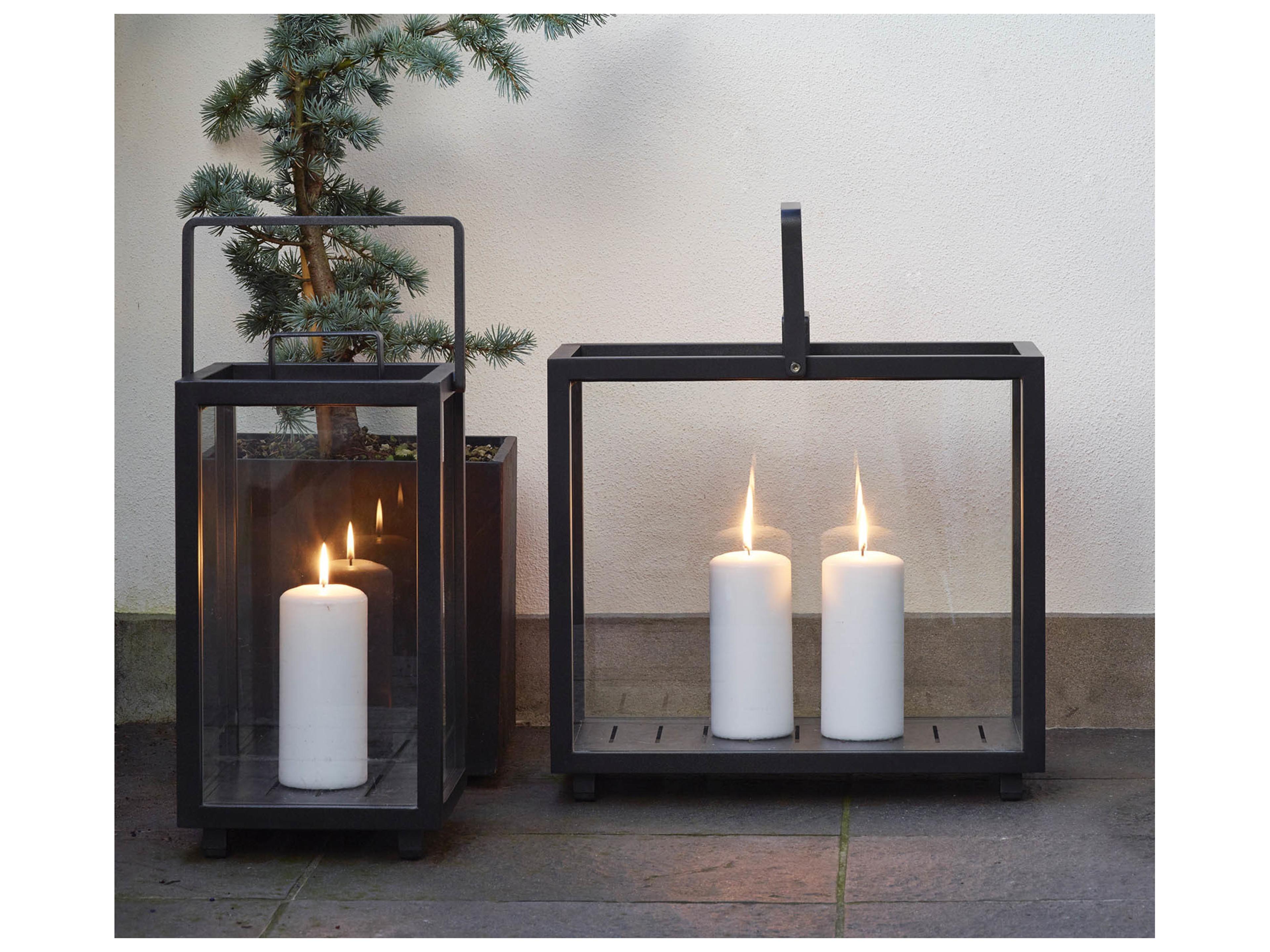 Cane Line Outdoor Lighthouse Aluminum Rectangular Lantern