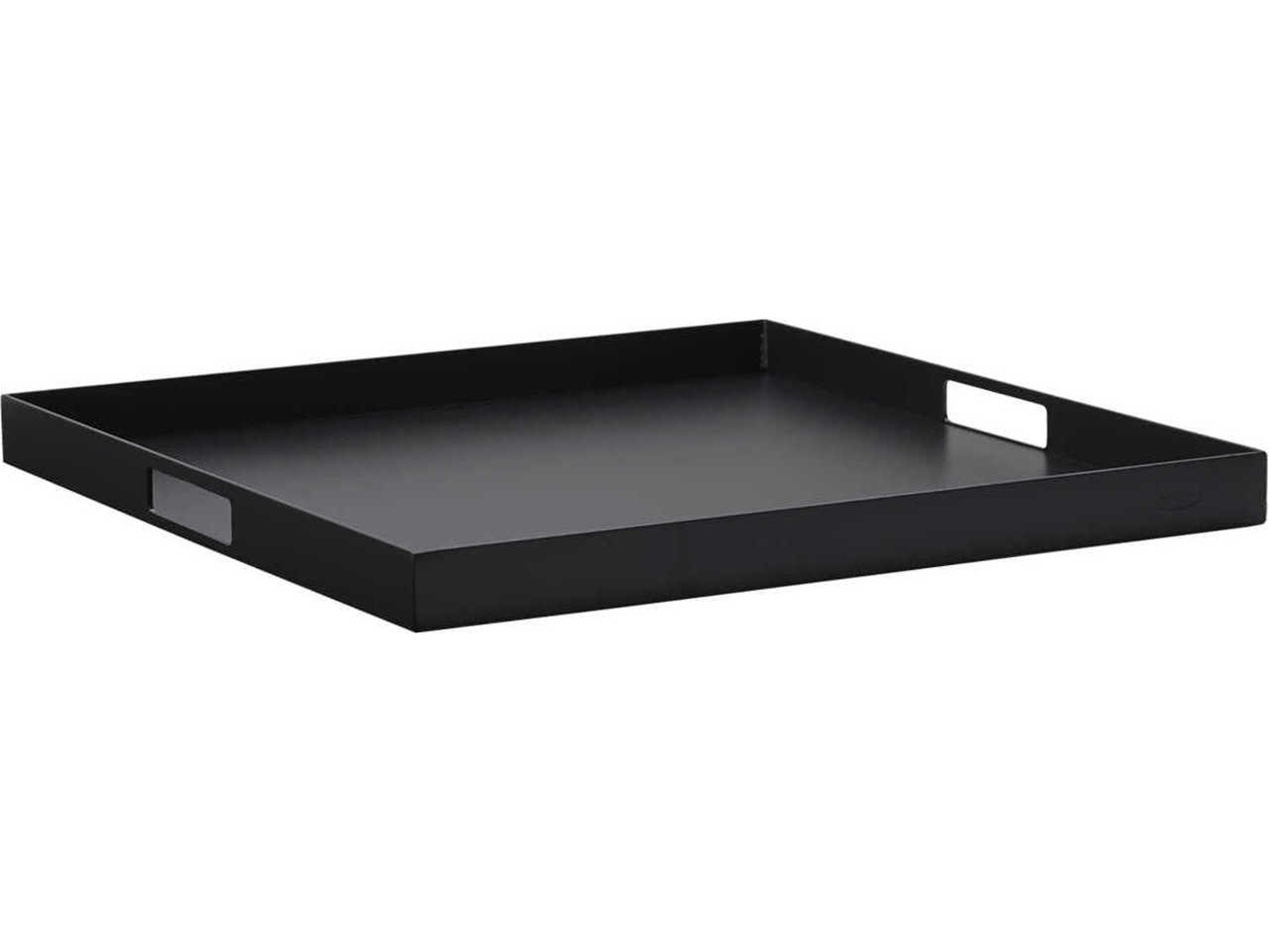 Club Square Tray Modern Aluminum