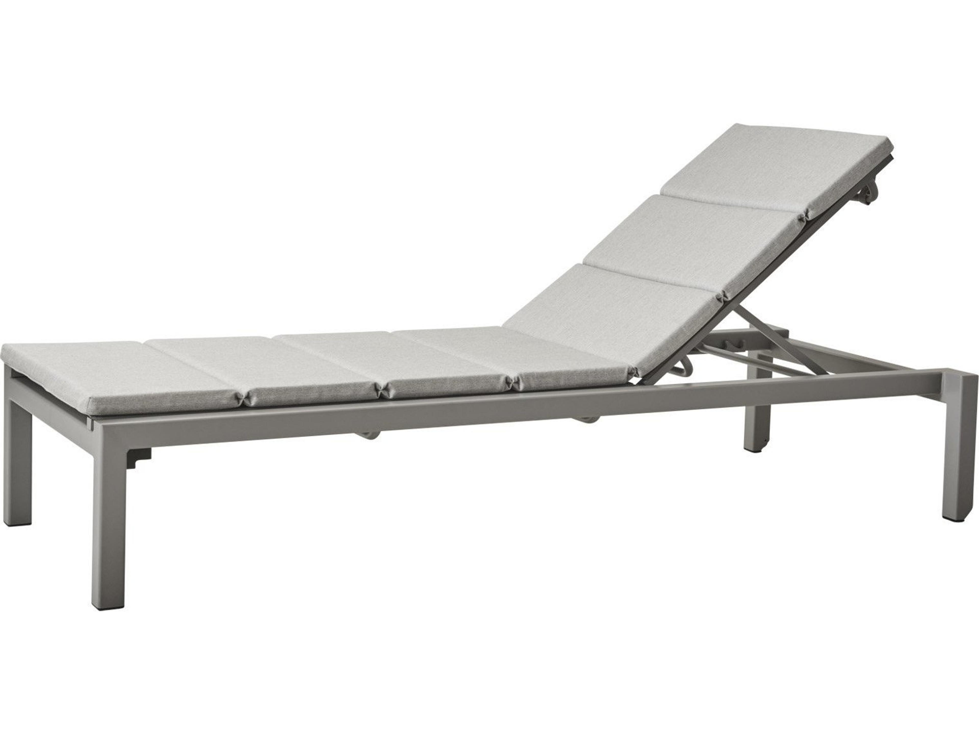 Relax Aluminum Stackable Sunbed Chaise Lounge