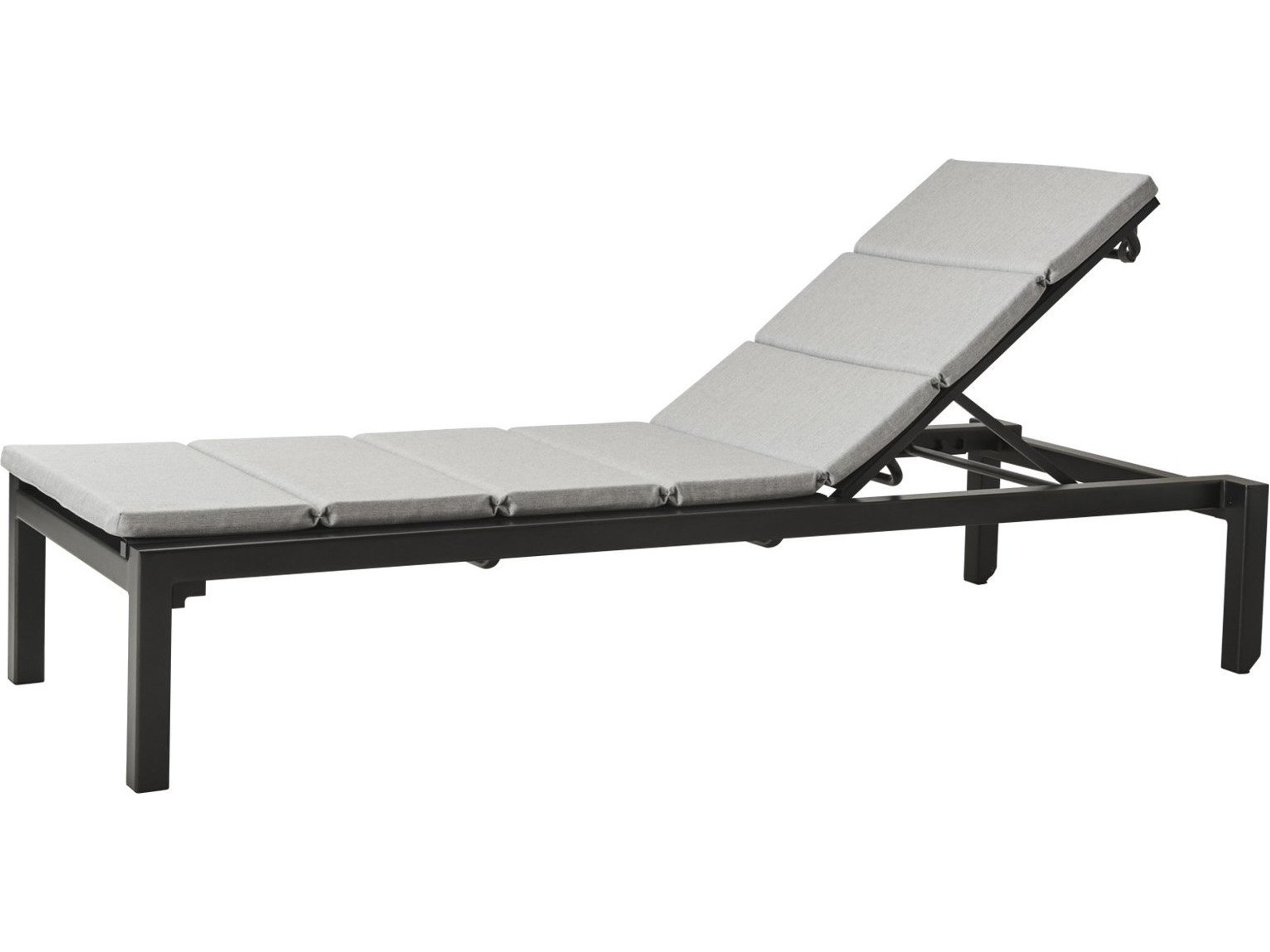 Cane Line Outdoor Relax Aluminum Stackable Sunbed Chaise Lounge