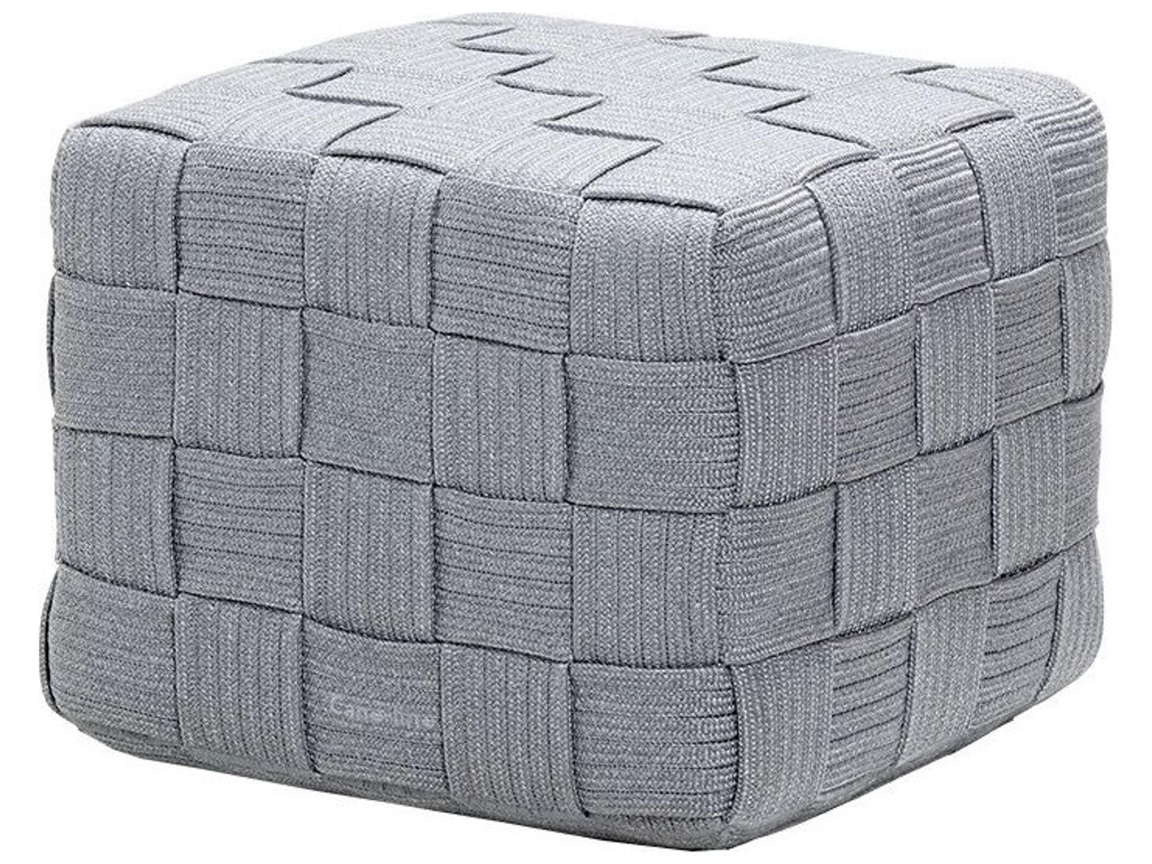 Cube Footstool Modern Rope Ottoman