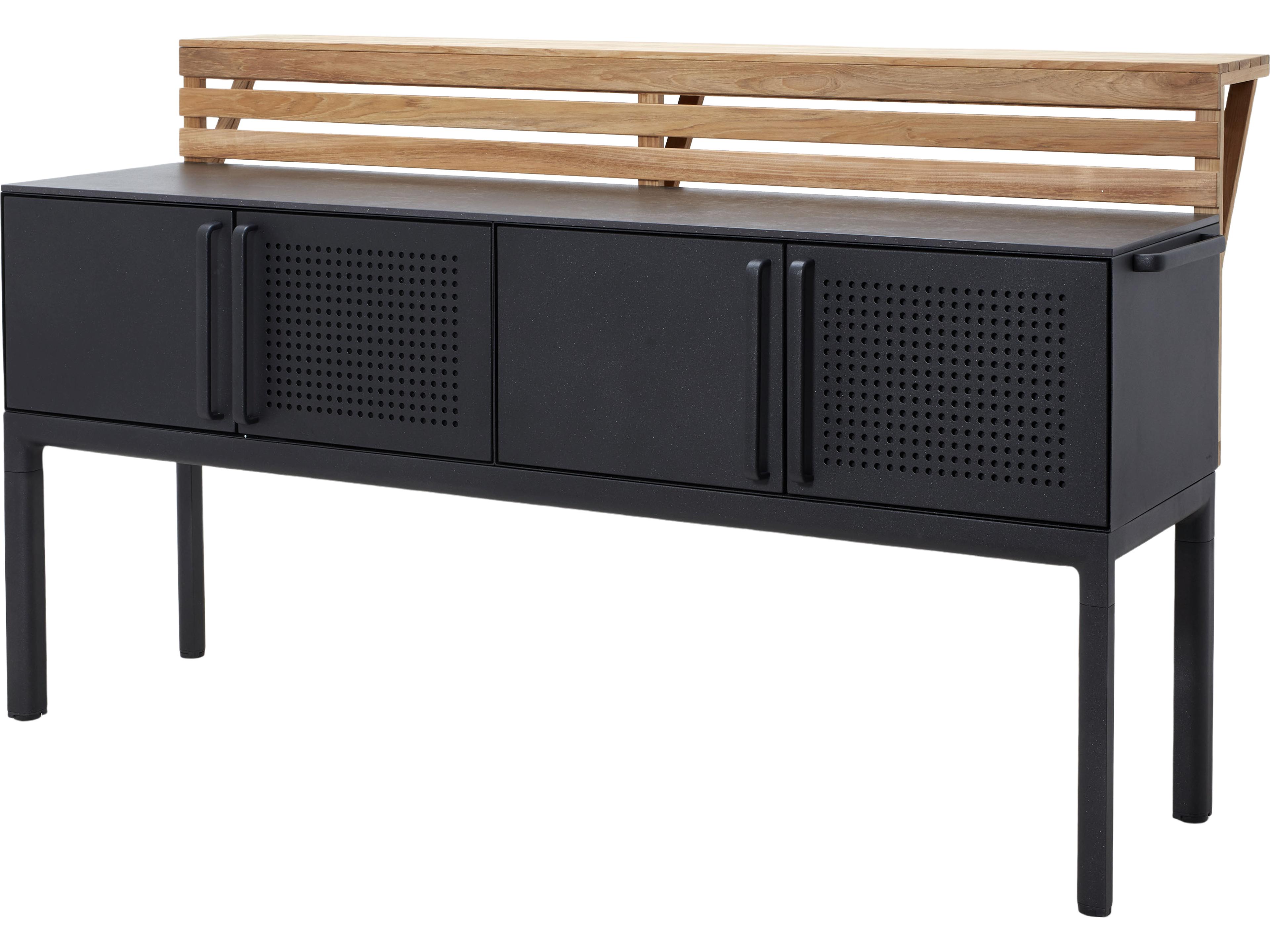 Drop Kitchen Module with Teak Bar