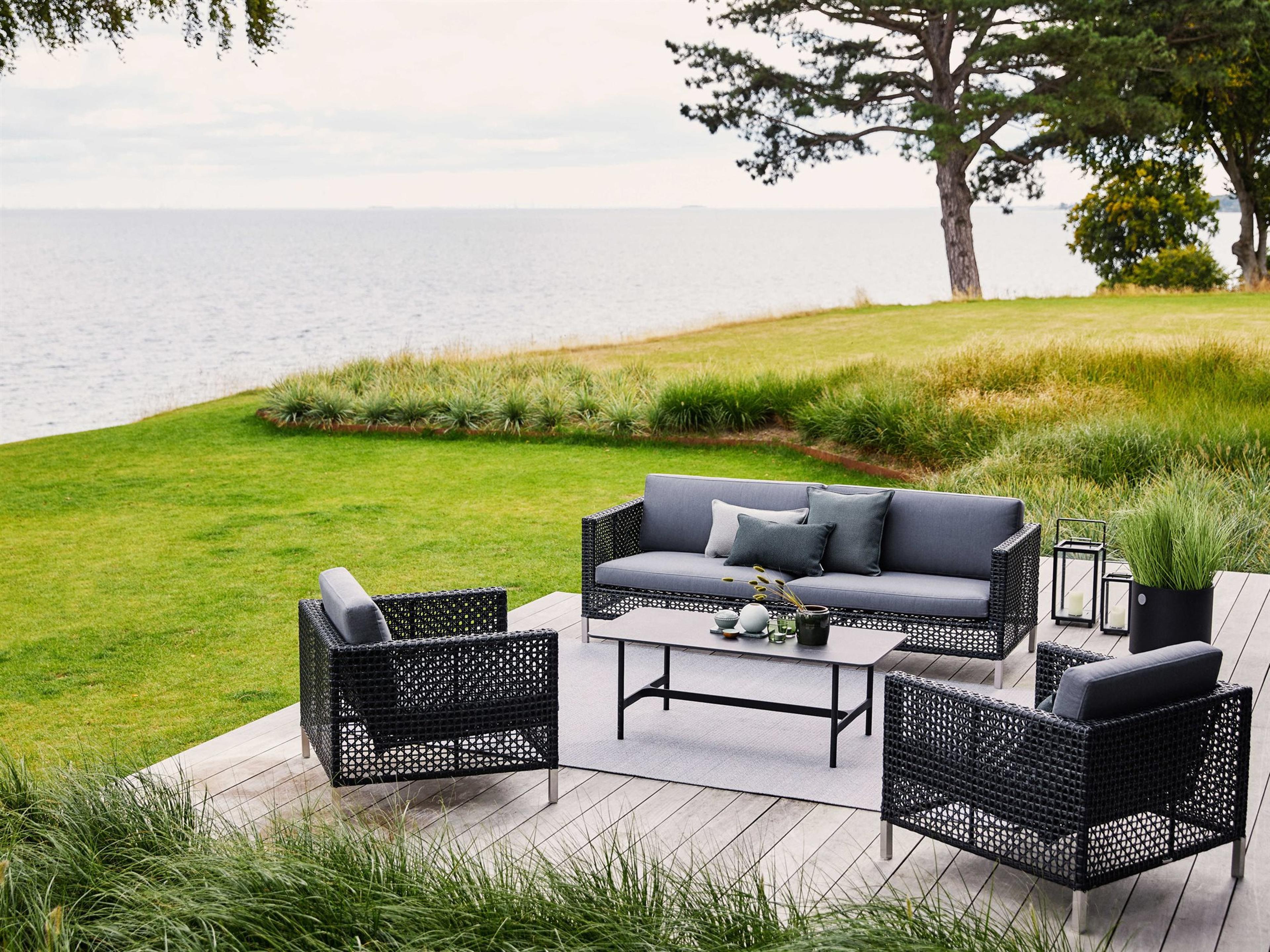 Dot Soft Rope Aluminum Lounge Set