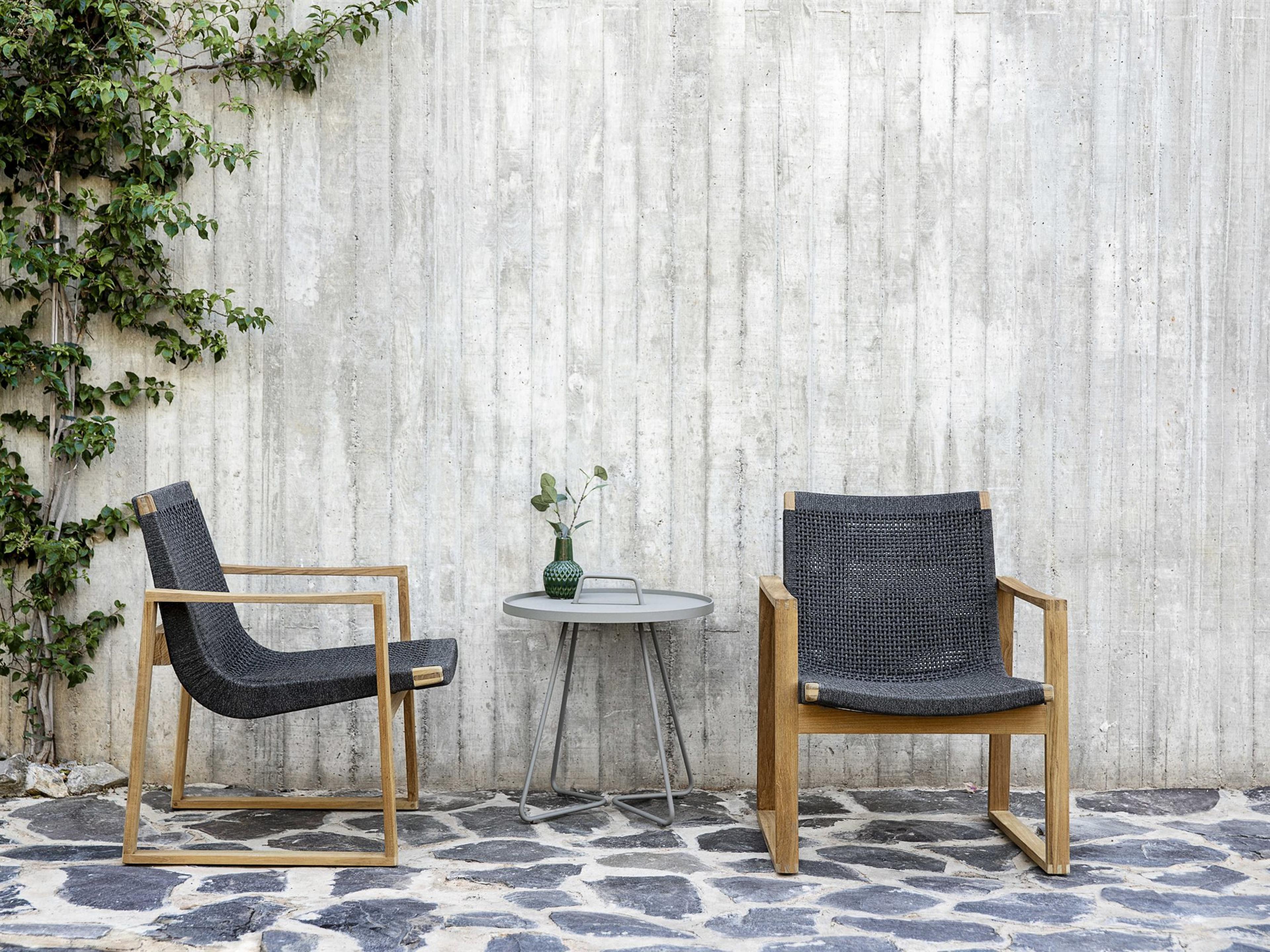 Endless Teak Soft Rope Lounge Set