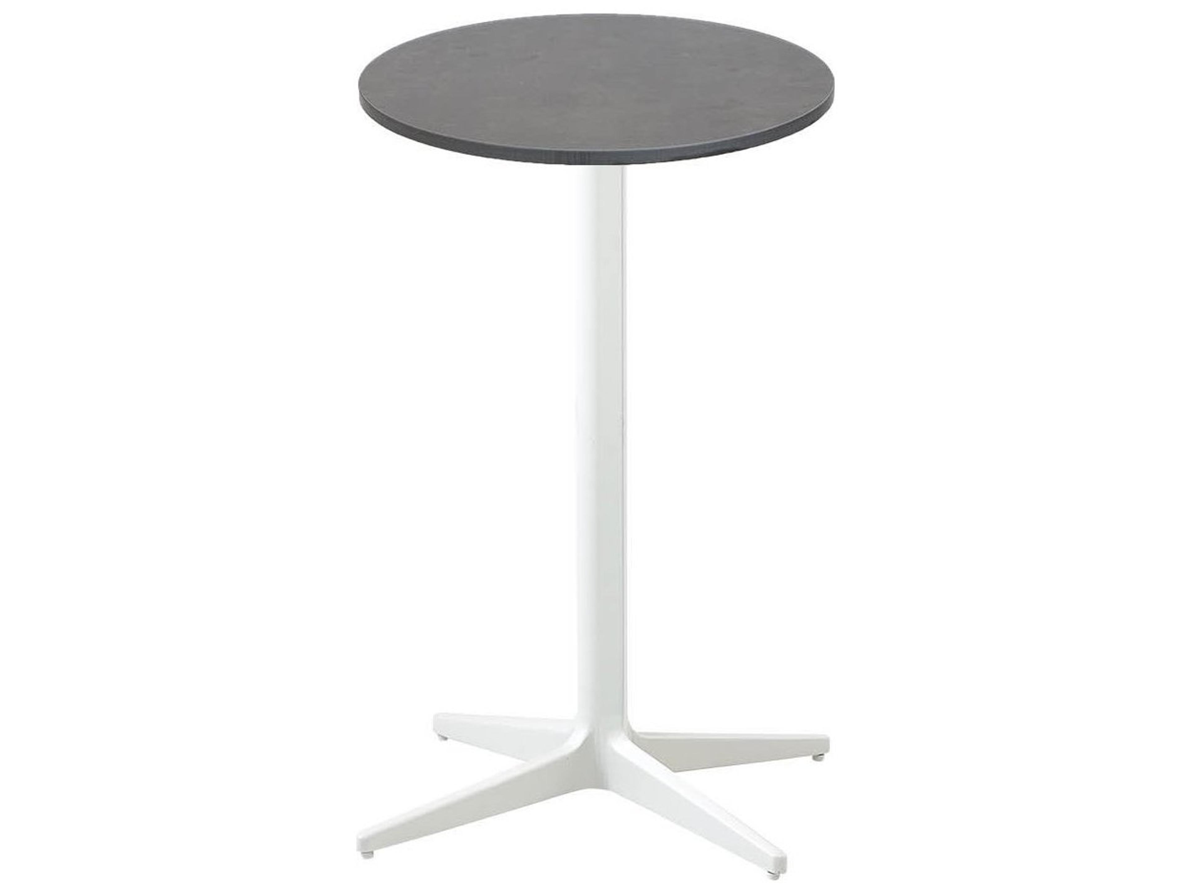 Cane Line Outdoor Drop Aluminum Round Cafeé Table
