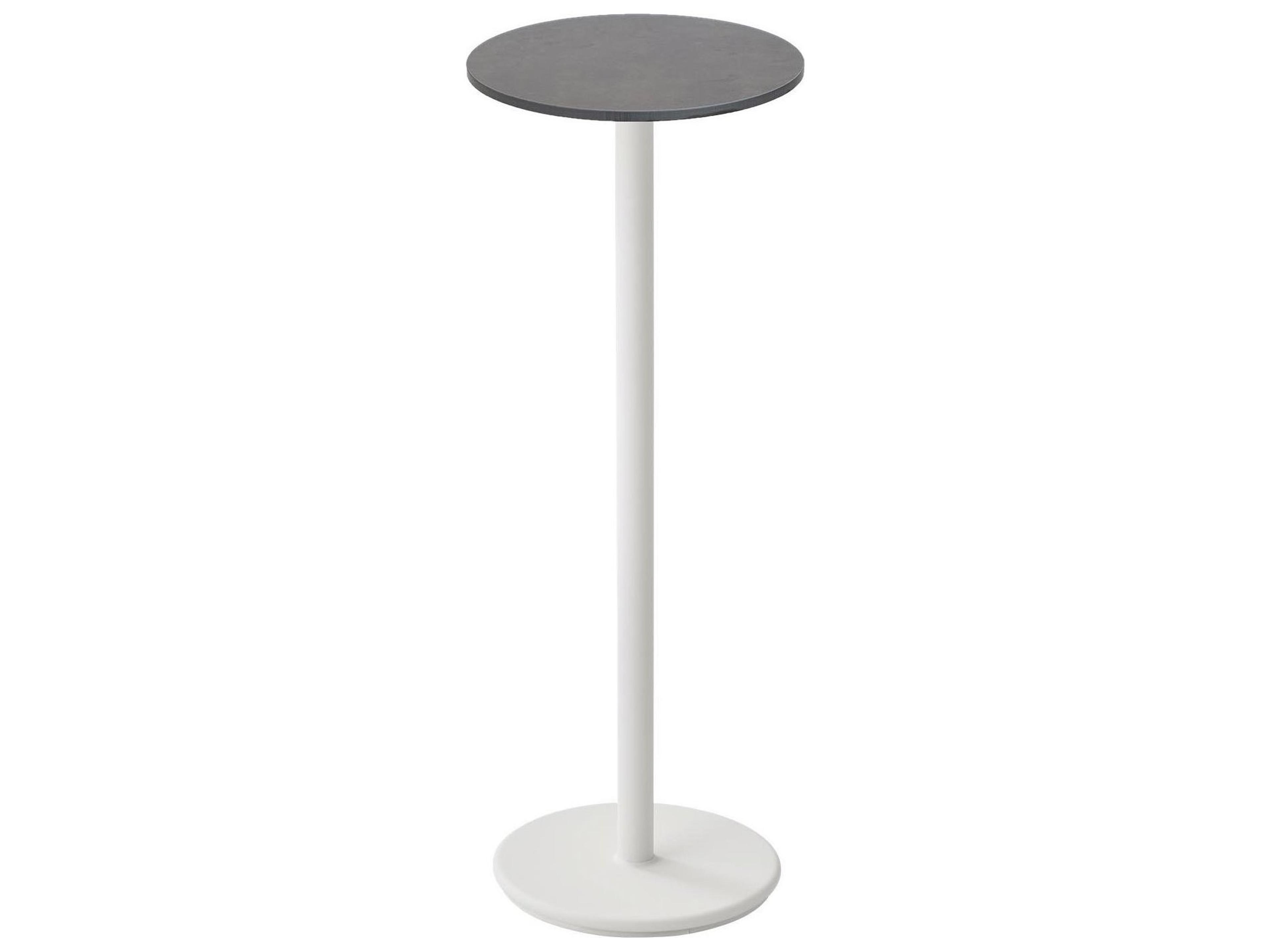Cane Line Outdoor Go Aluminum Round Bar Table