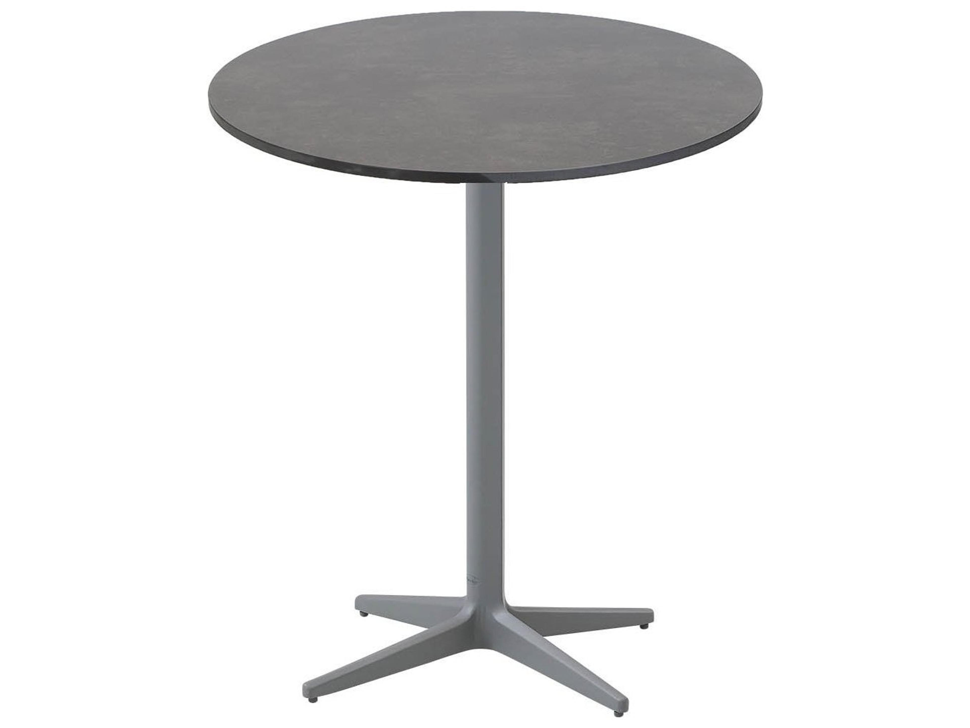 Drop Aluminum Round Bistro Table