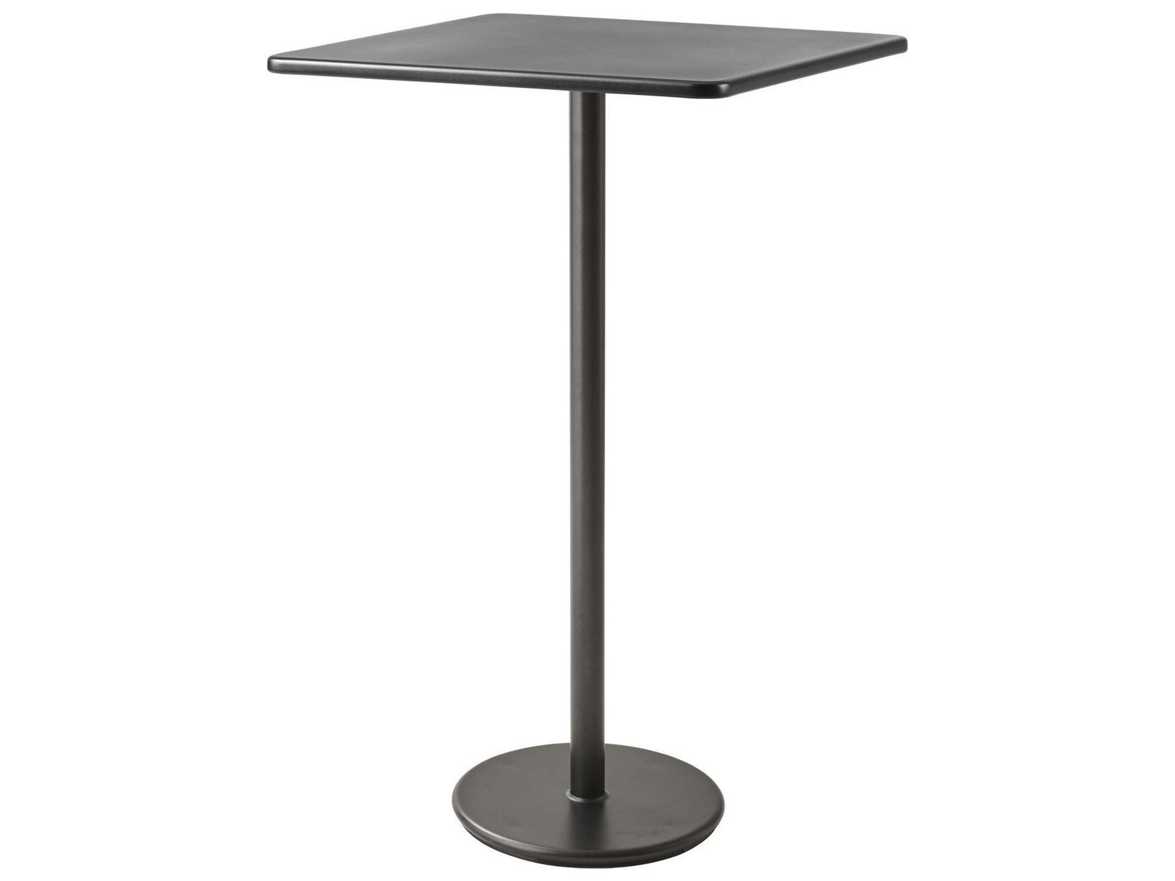 Cane Line Outdoor Go Aluminum Round Bar Table