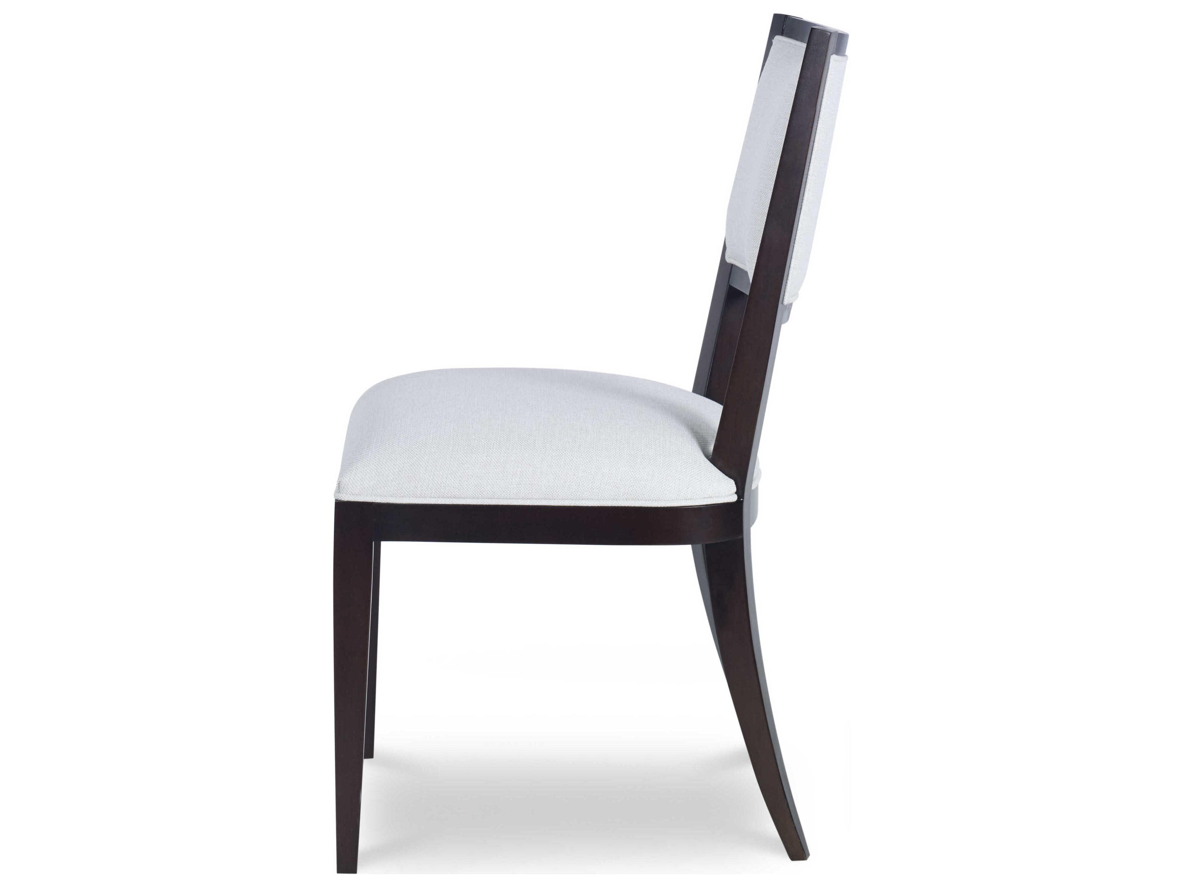 Century Furniture Chair Brown Upholstered Side Dining