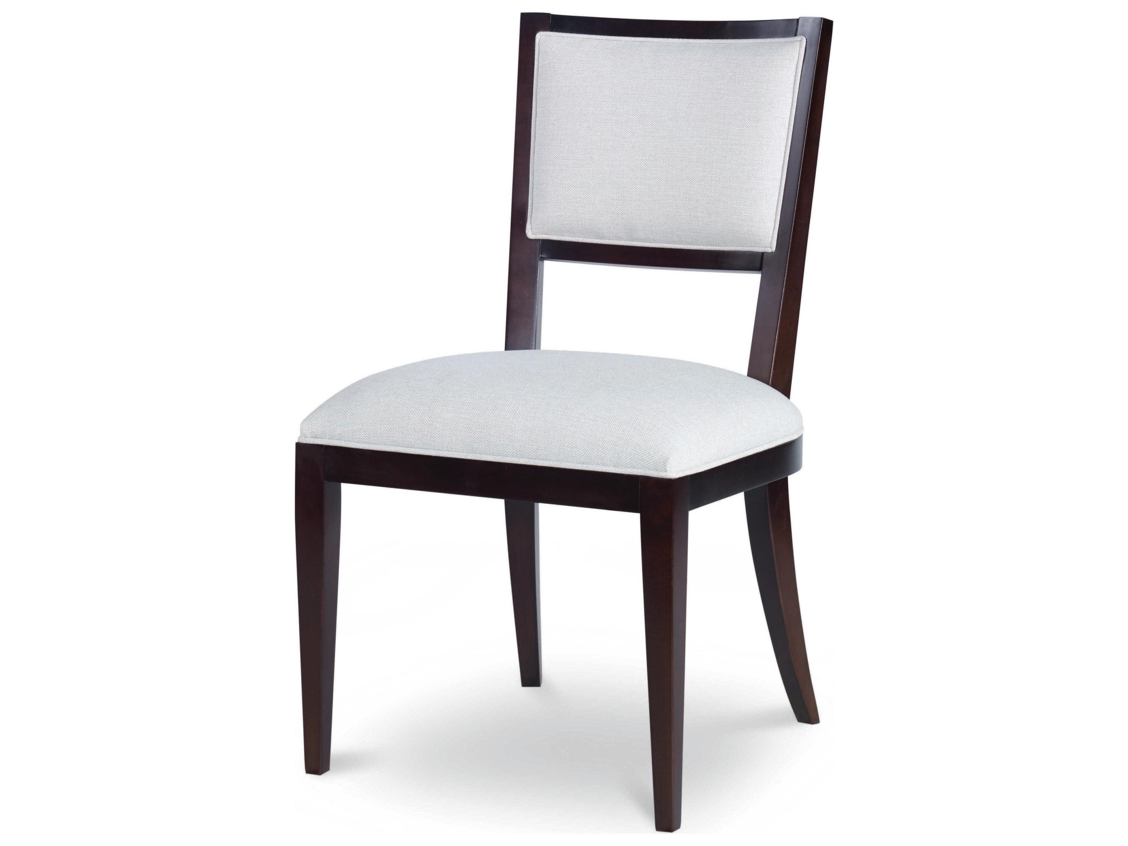 Chair Brown Upholstered Side Dining